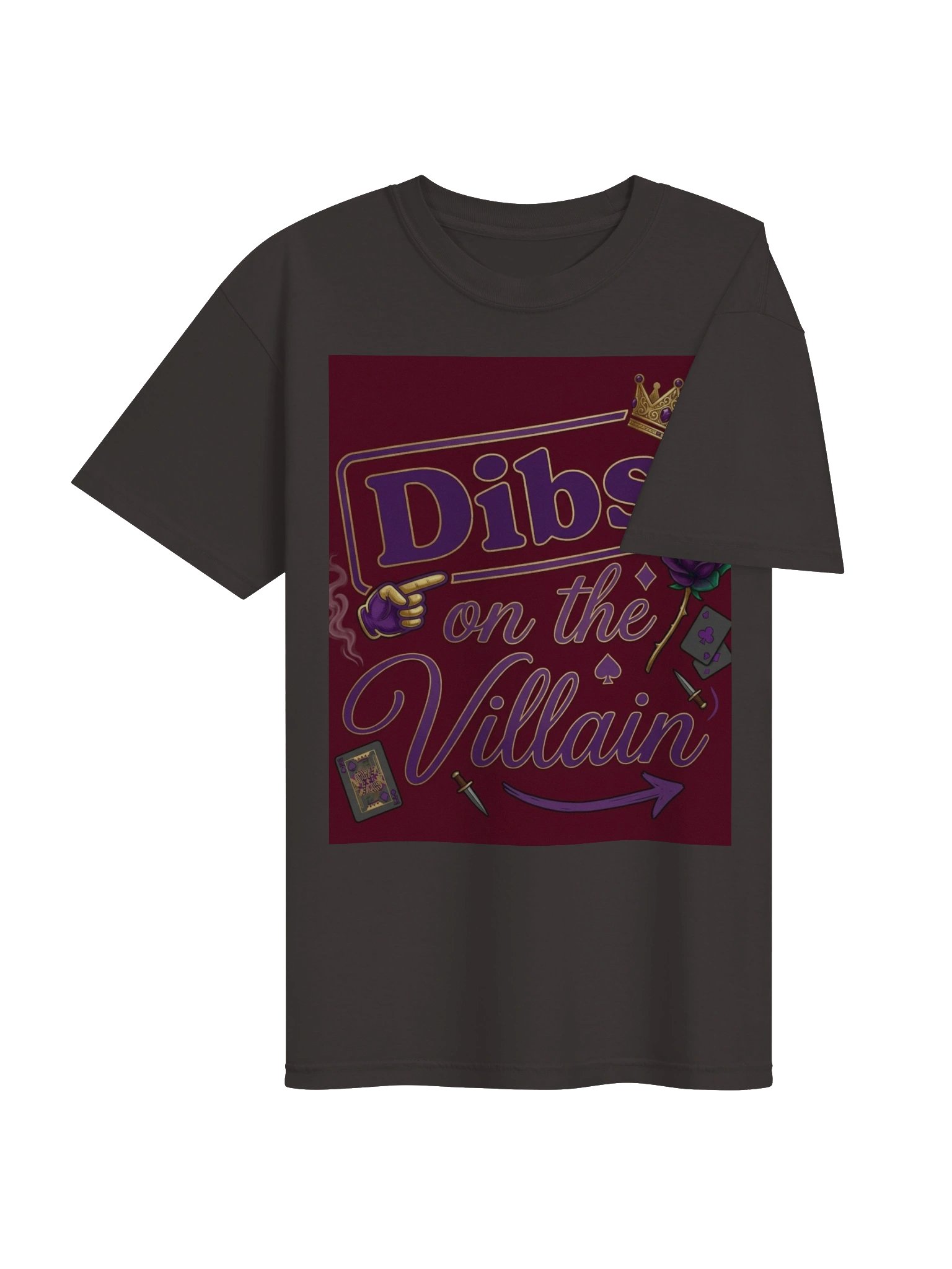 Dibs on the Villain Dark Romance T-Shirt for Villain Lovers product image (4)
