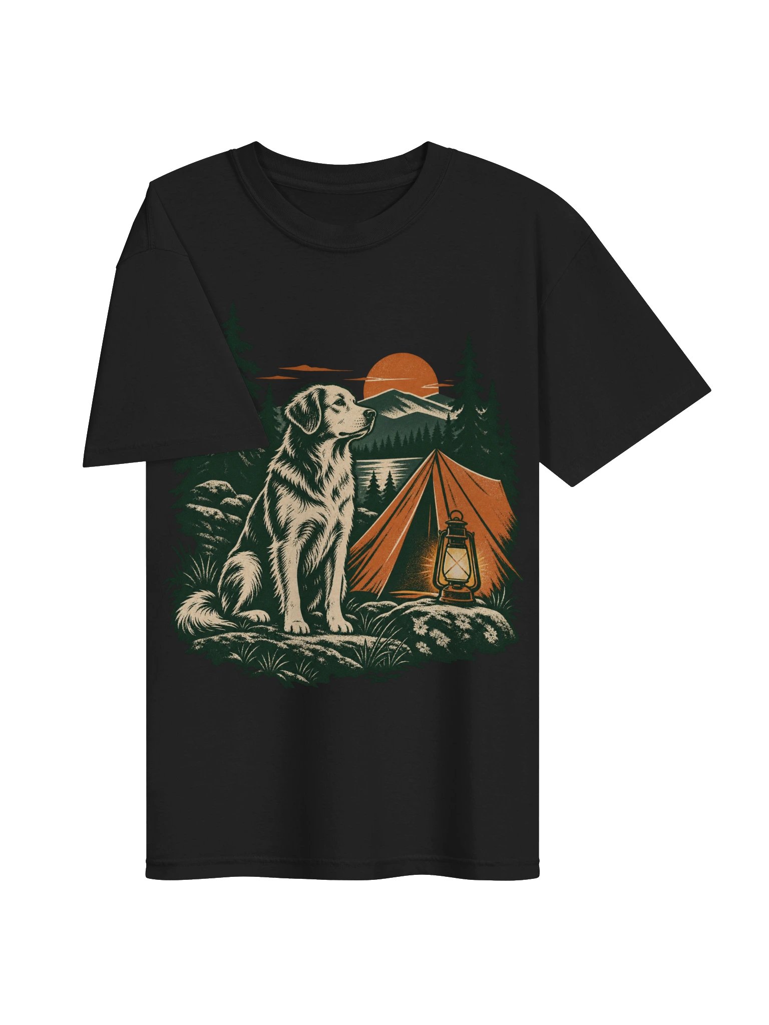 Camp Watch Golden Retriever Tee product image (3)
