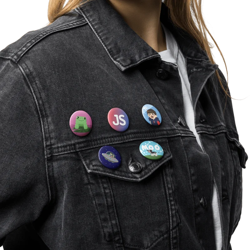 The JacobStreams Pin Badge Set product image (4)