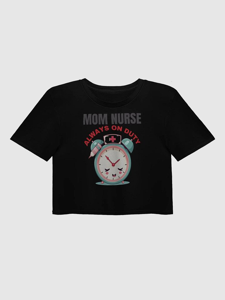 Nurse's Duty Clock Premium Crop Top product image (4)