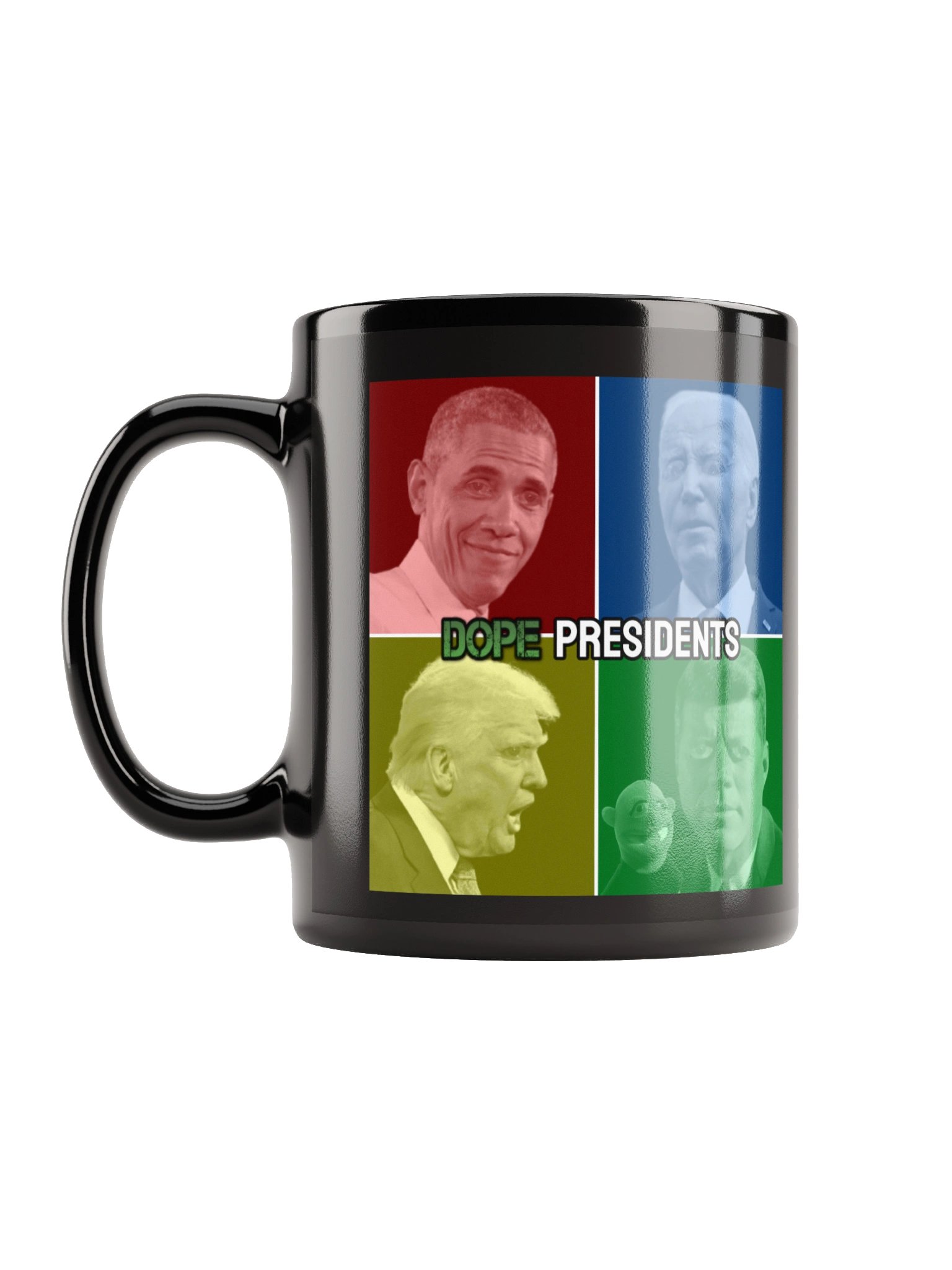 Dope Presidents Mug (Black) product image (3)