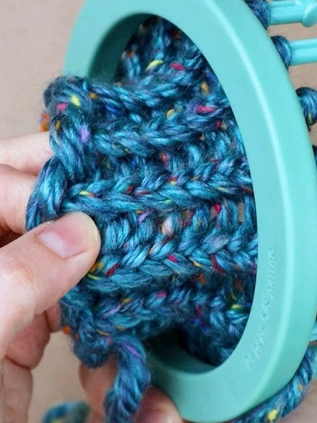 Loom Knit Slipper Socks (Digital PDF Pattern) product image (3)