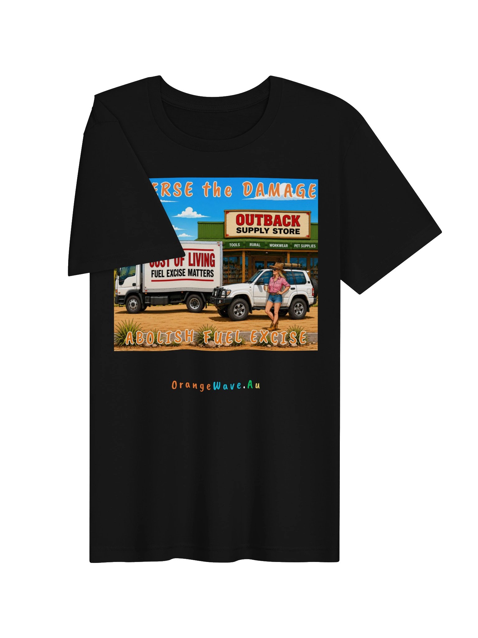 Reverse the Damage Abolish Fuel Excise Tee product image (17)