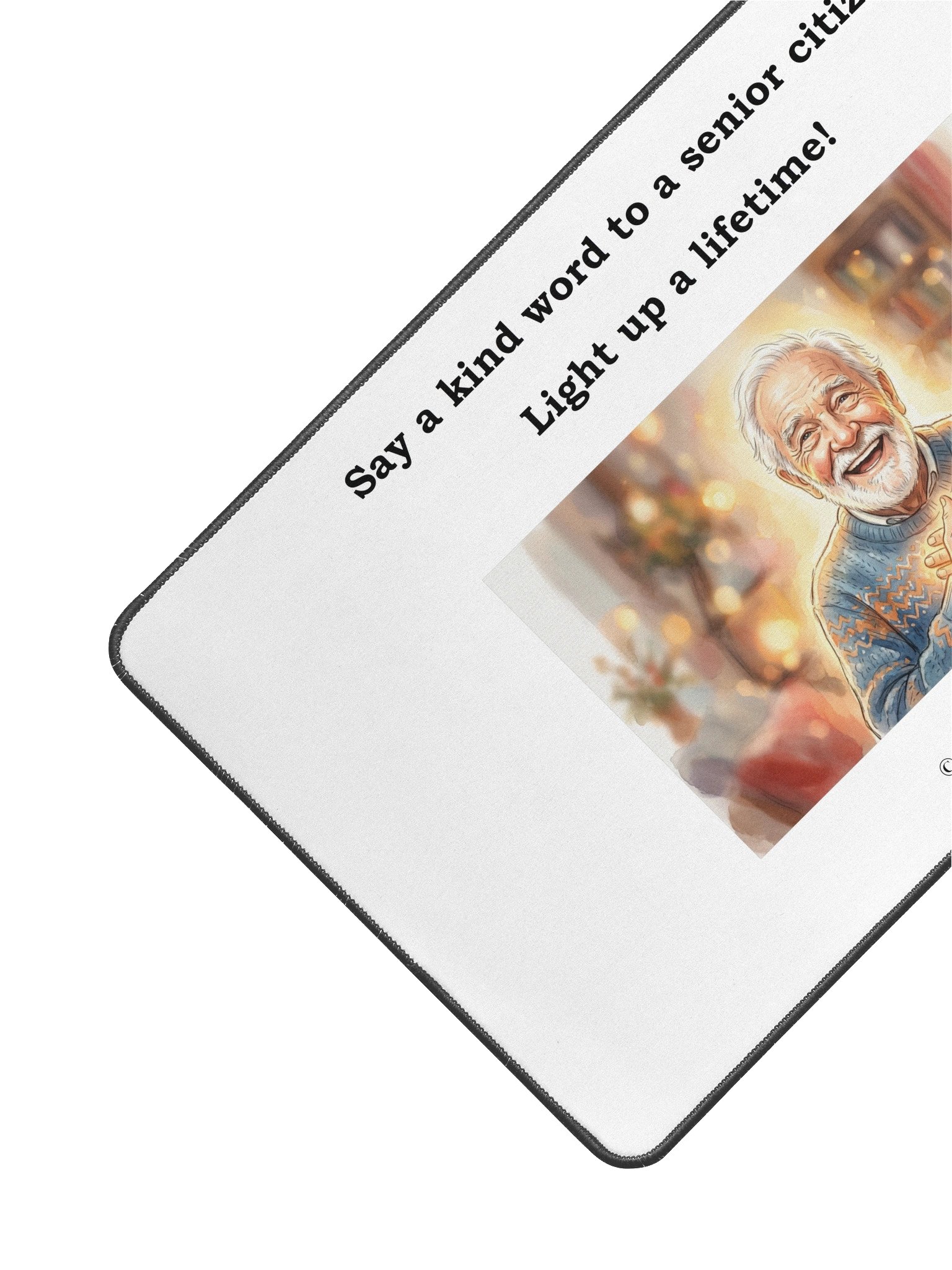 Say a Kind Word Desk Mat product image (3)