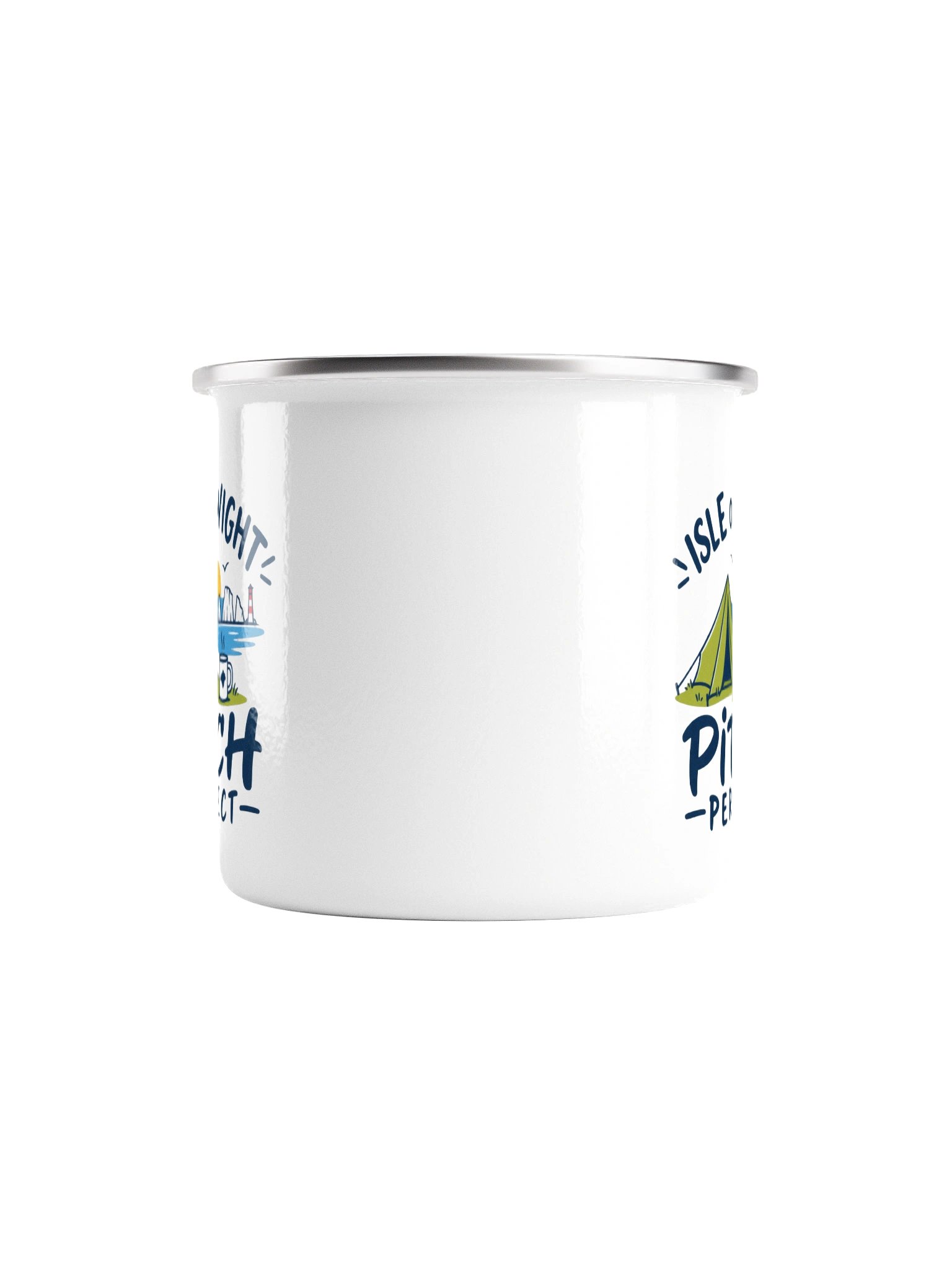 Isle of Wight “Pitch Perfect” Camping Mug product image (2)