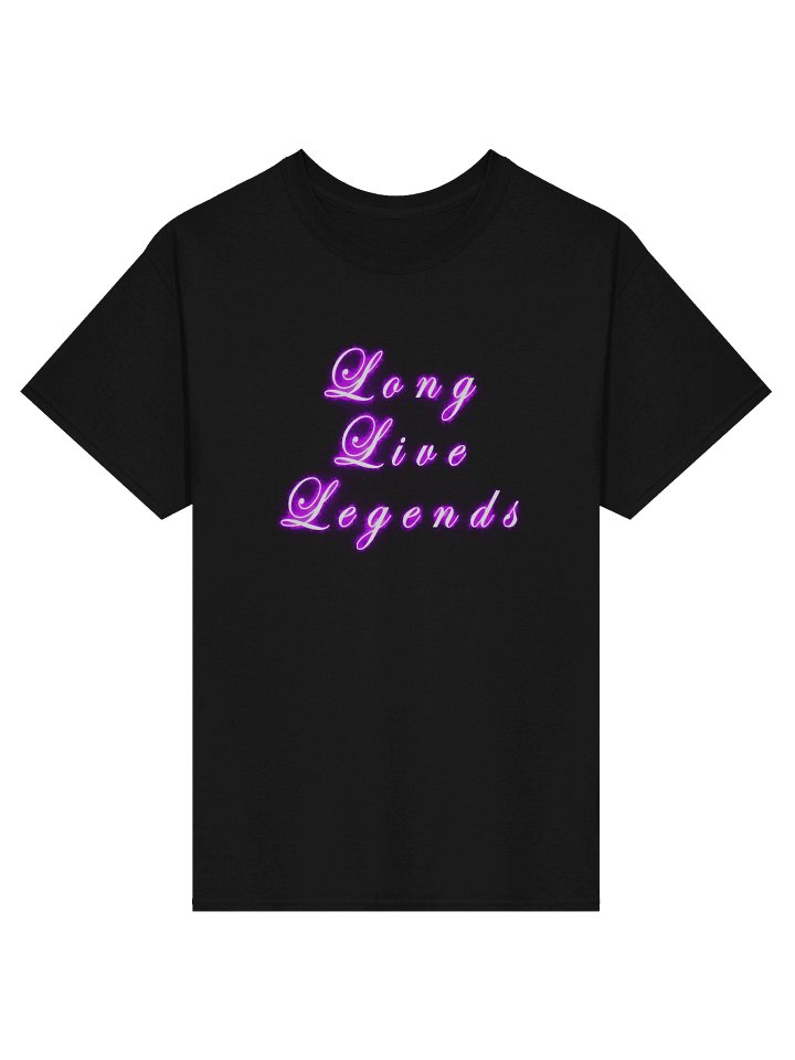 Long Live Legends, Purple Text T-Shirt product image (1)