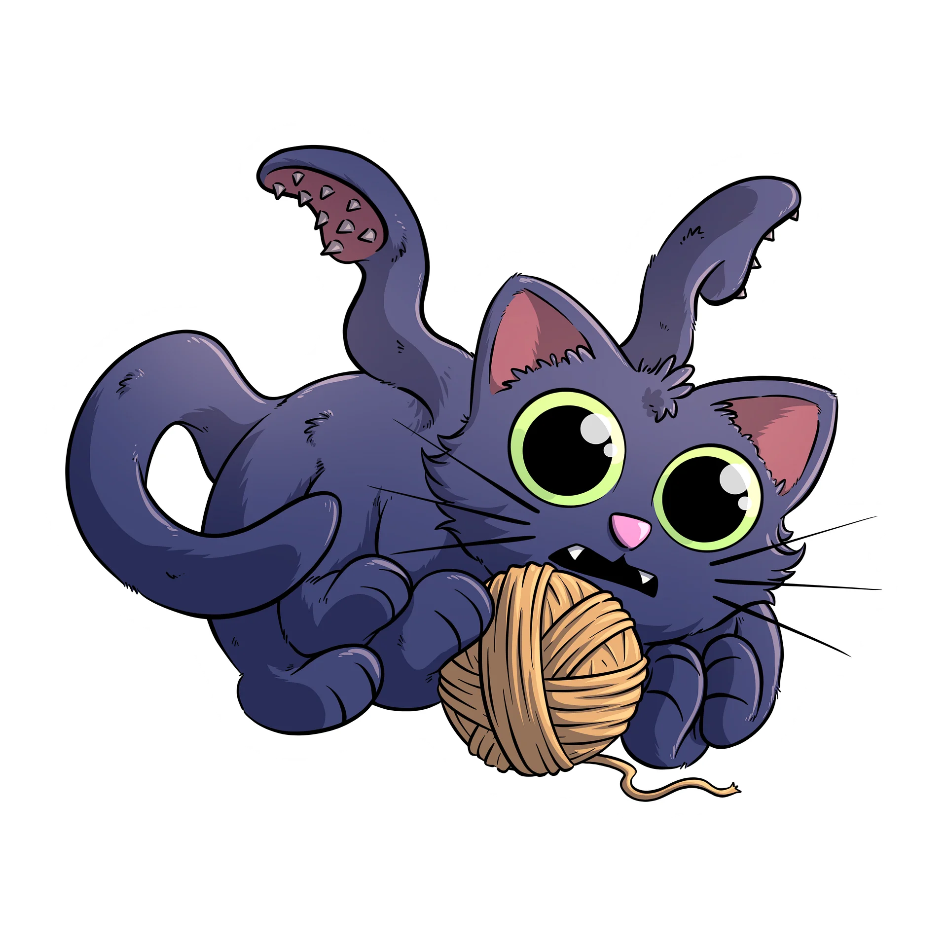 Dissy Kitten | 2" Sticker product image (1)