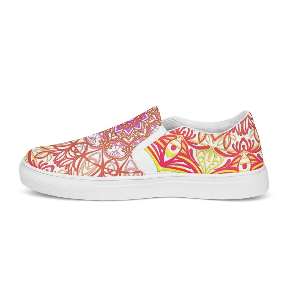 Mandala Magic Women's Slip-On Shoes product image (11)