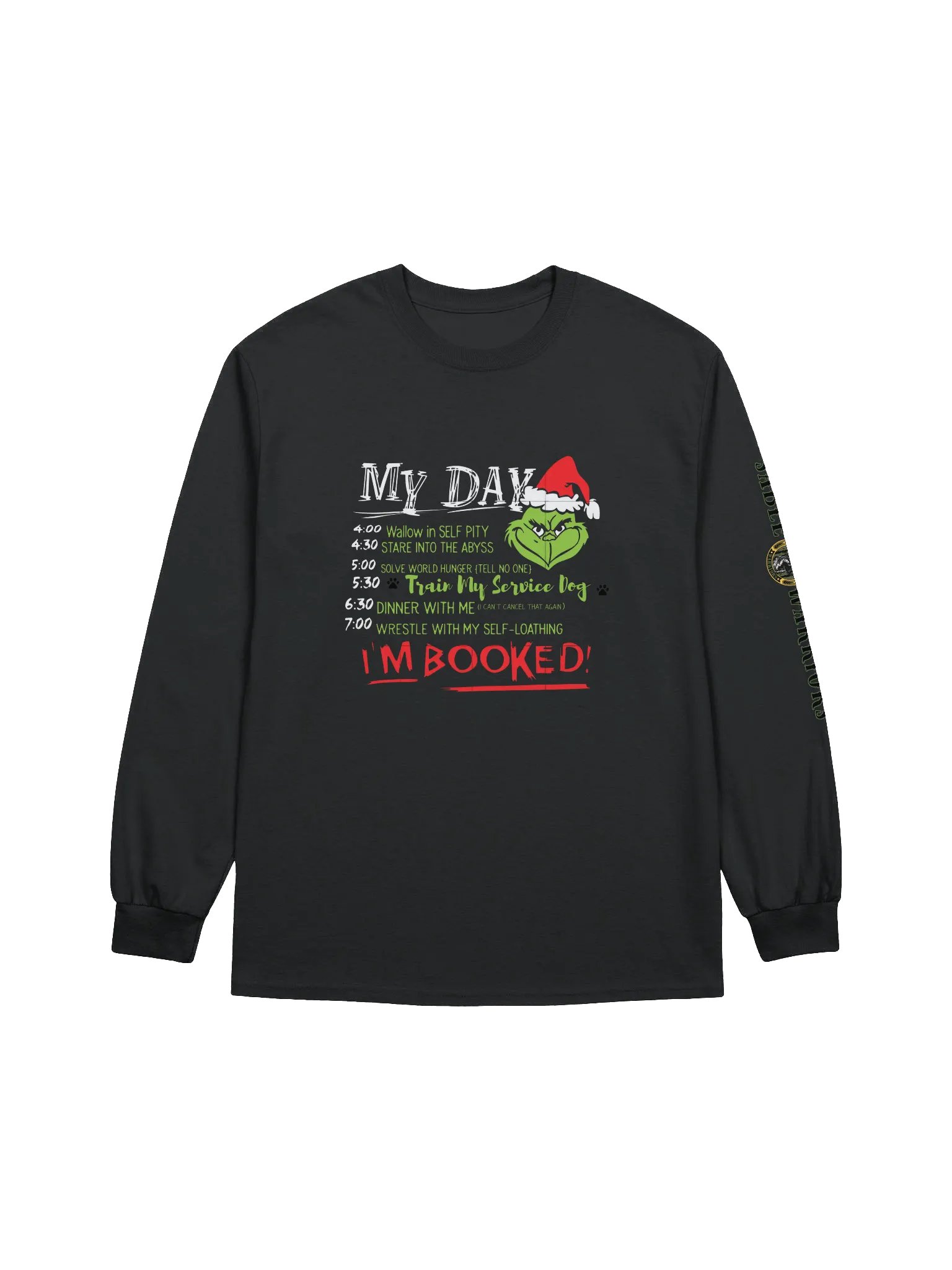 Sable Warriors Holiday Service Dog Long Sleeve: Helps Pair Veterans With A Service Dog product image (1)