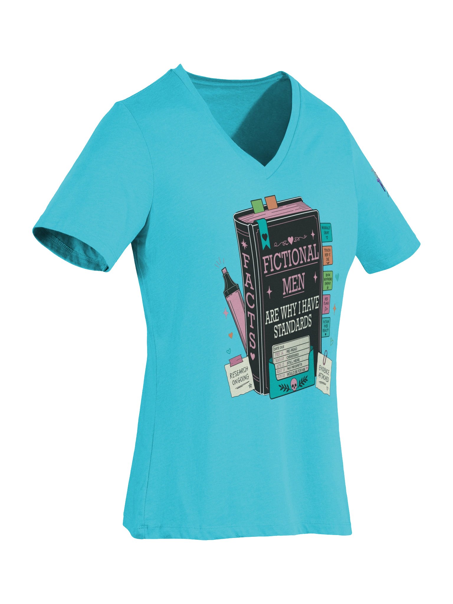 Fictional Men (Women's V-Neck) product image (51)