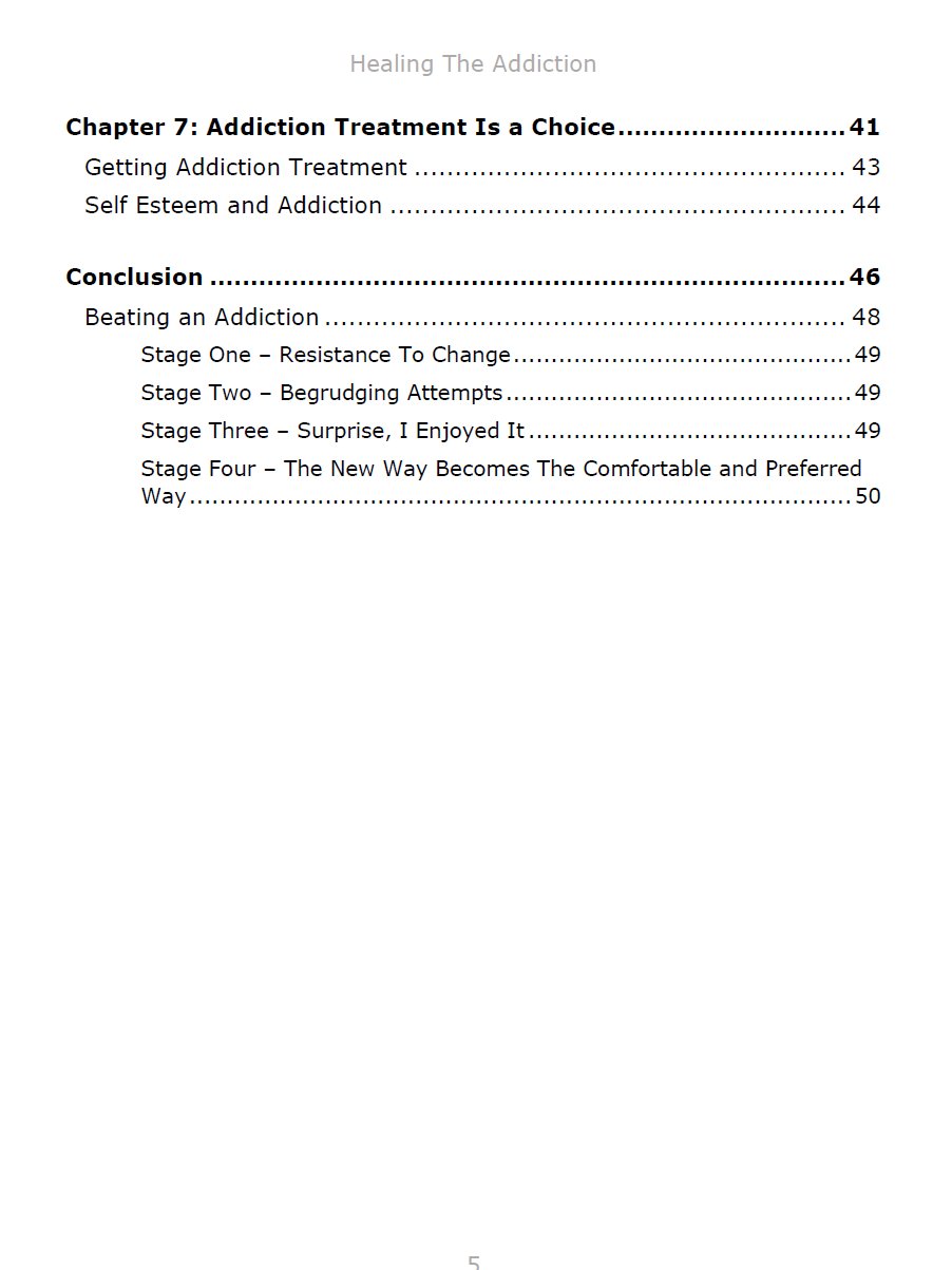 Healing The Addiction eBook product image (3)