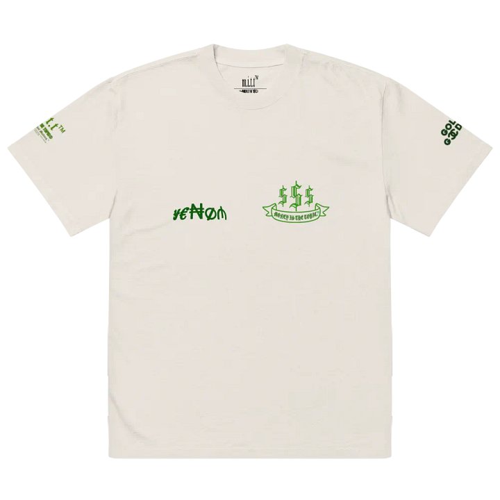 MITT WEALTHY OVERSIZED T-SHIRT UNISEX product image (2)