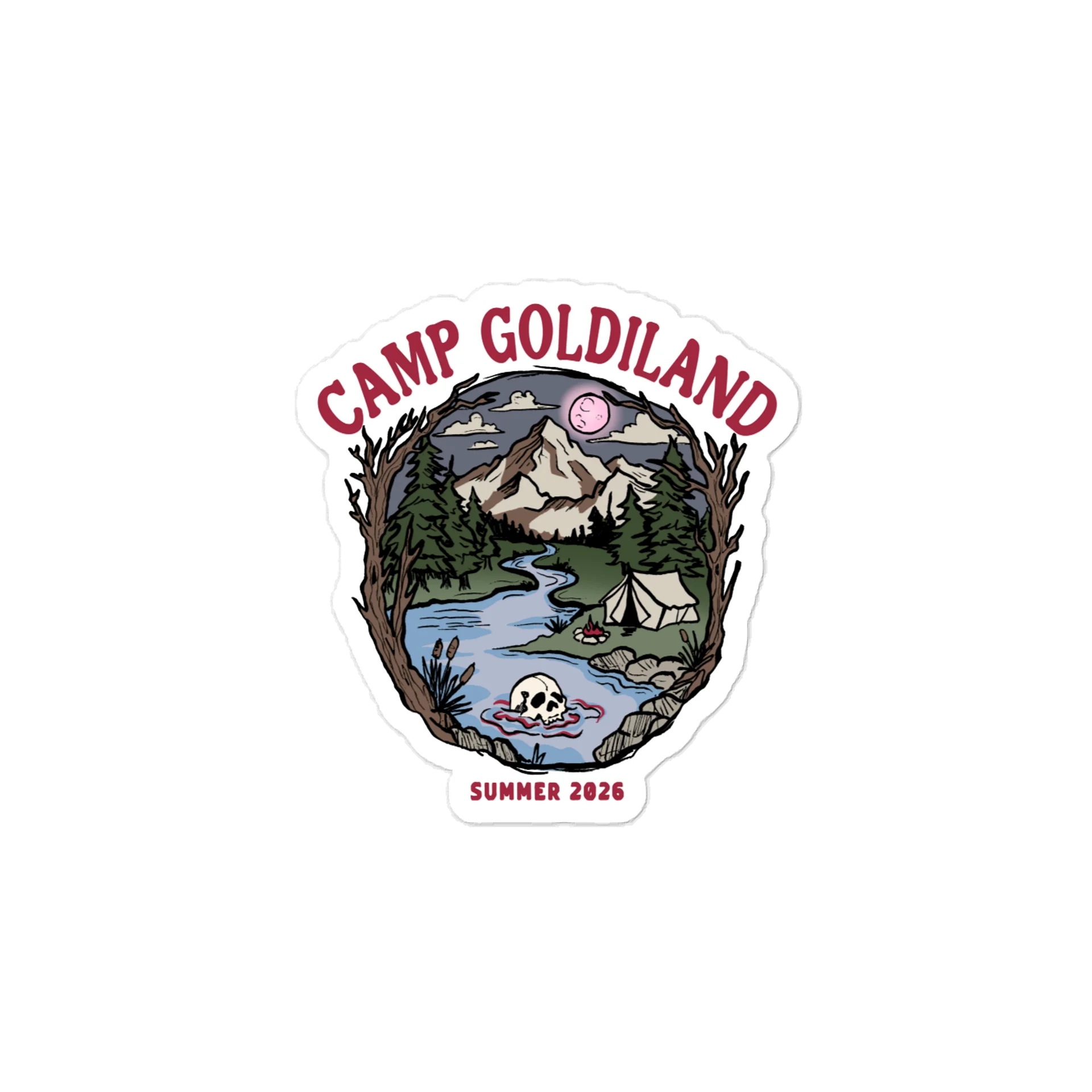 [2026] CAMP GOLDILAND VINYL DECAL product image (1)