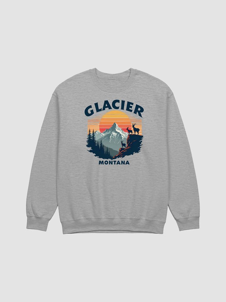 Glacier Sunset Crewneck Sweatshirt product image (2)
