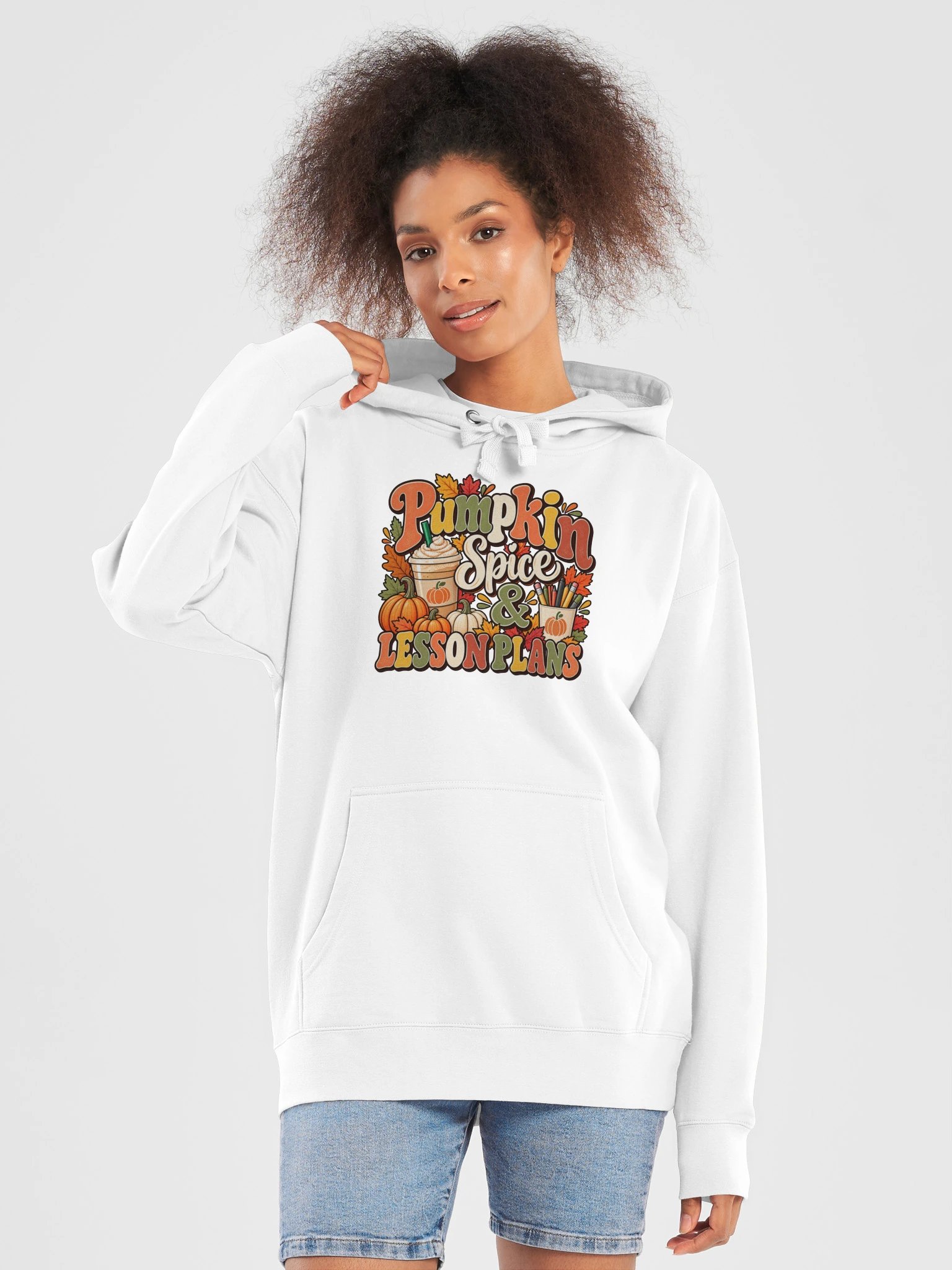 Pumpkin Spice Lesson Plans Hoodie product image (17)