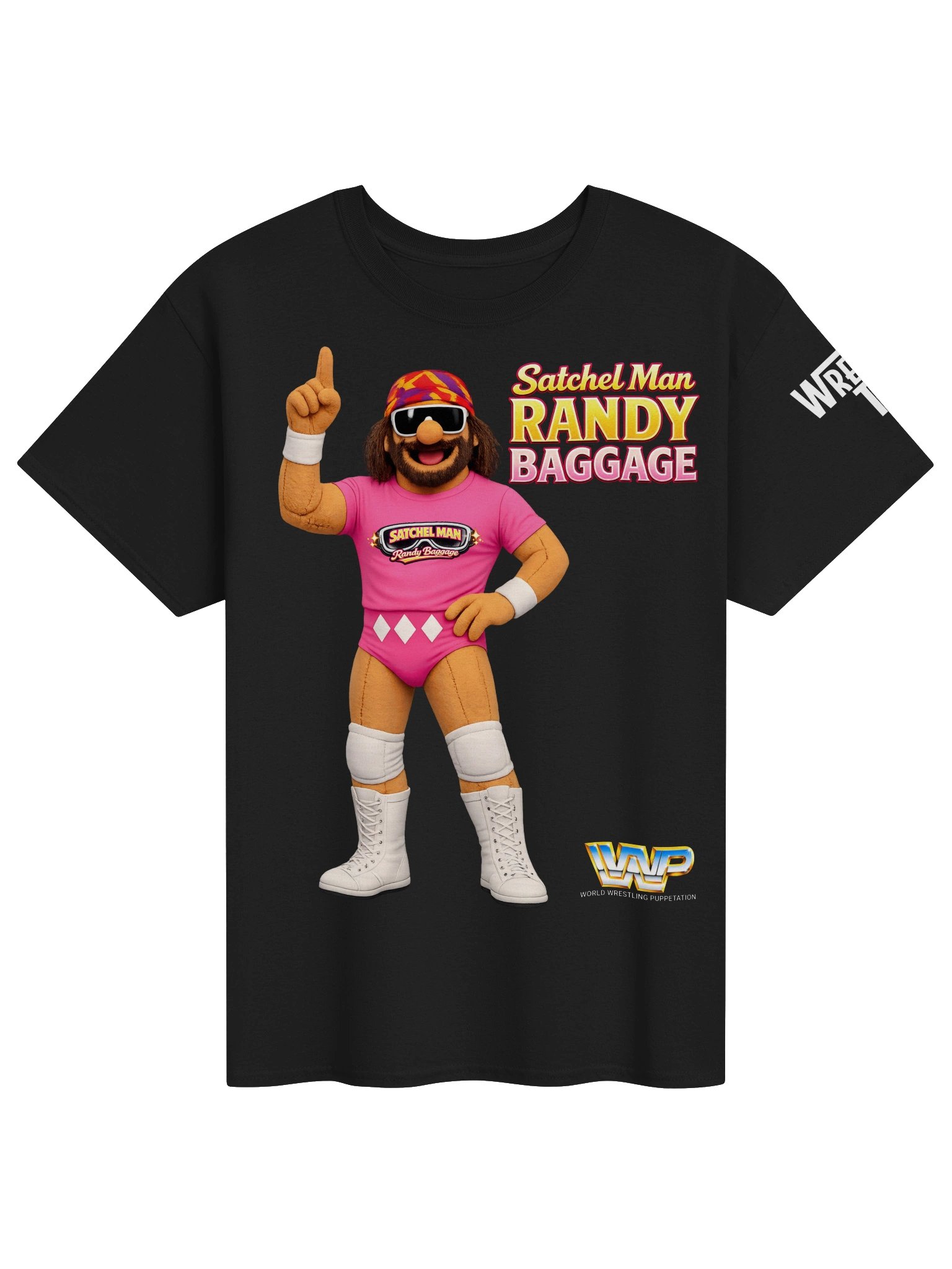 Satchel Man Randy Baggage Tee V2 w/ Sleeve print product image (1)