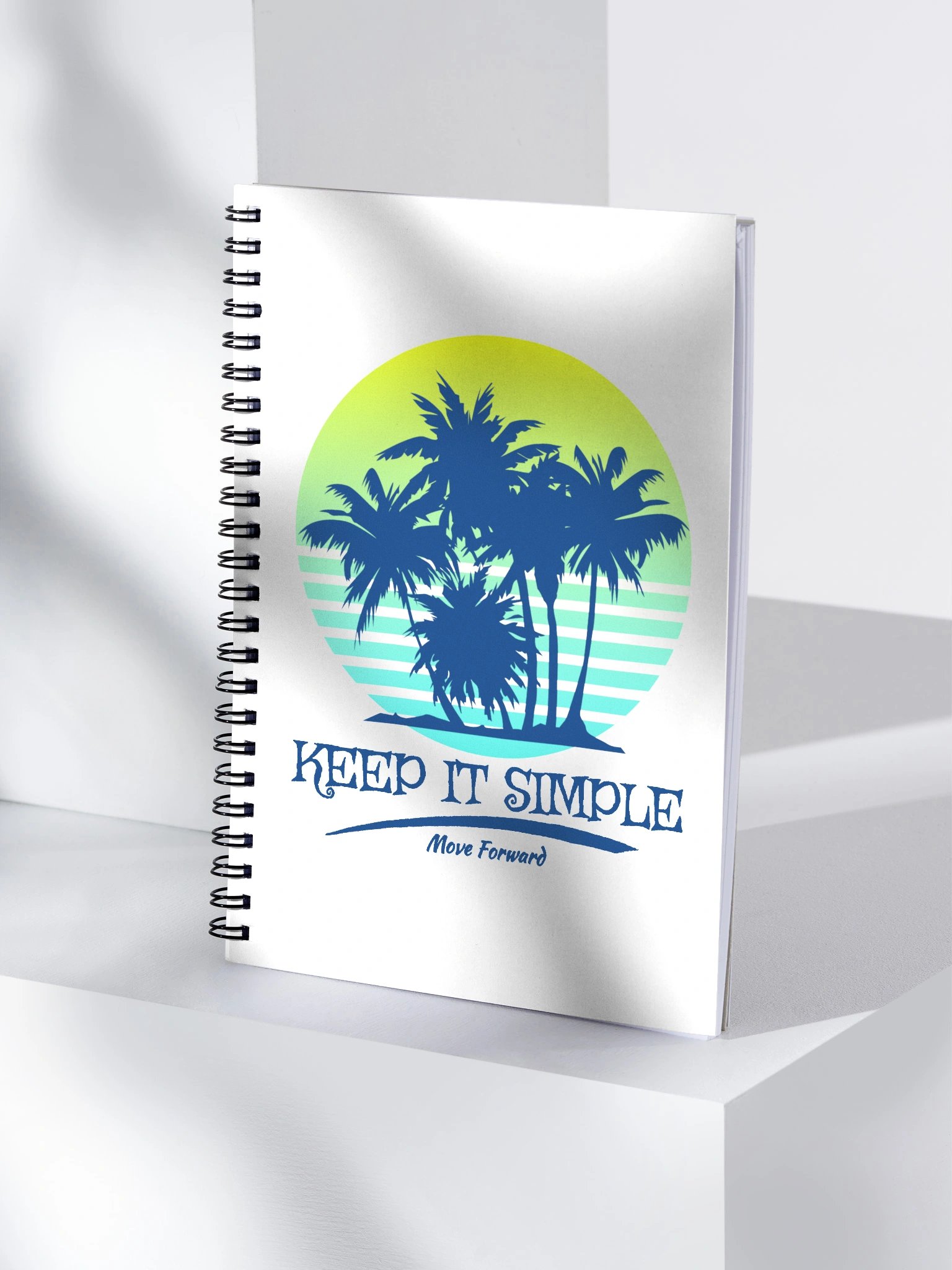 Keep It Simple Move Forward Spiral Notebook product image (4)