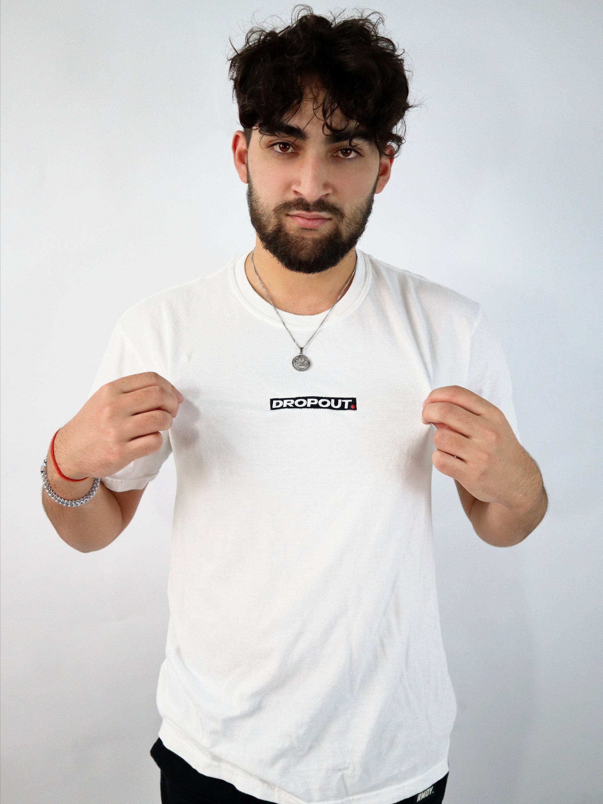 DROPOUTS: REBOOTED TEE (White) product image (4)