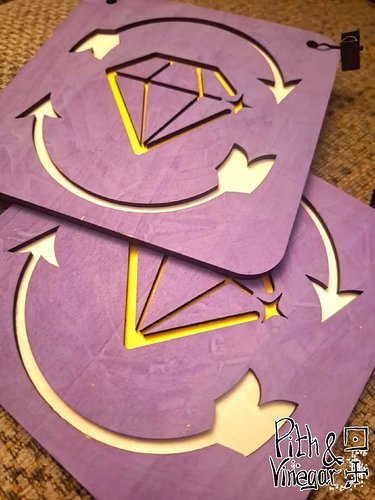 Made some wooden Trinket Trader signs for a fellow trader to display at Fantasy Forest.

Remember that I'll be there as a vis...