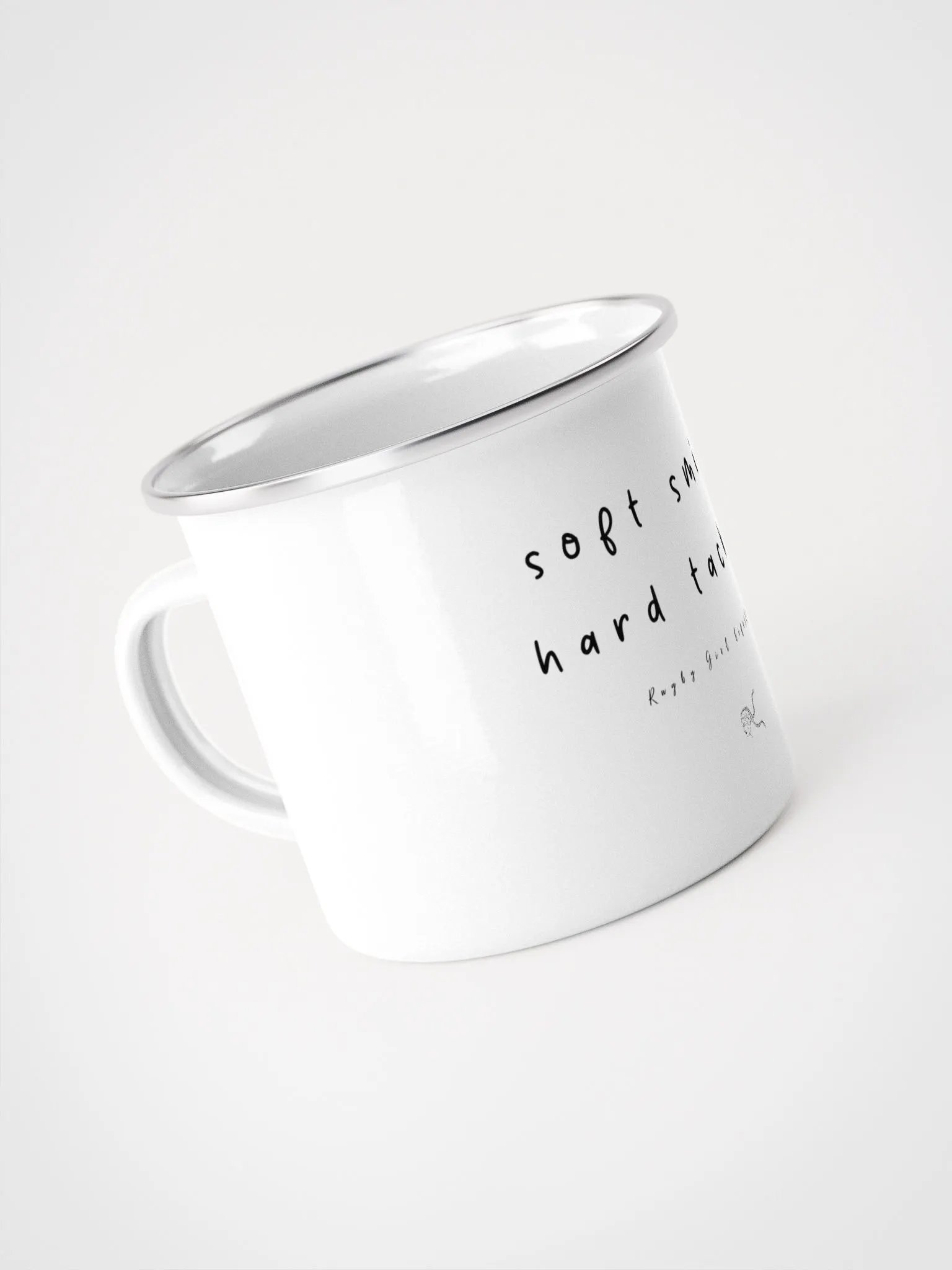 SOFT SMILES - HARD TACKLES Mug product image (4)