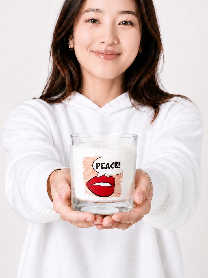 SOY WAX CANDLE, PEACE product image (1)