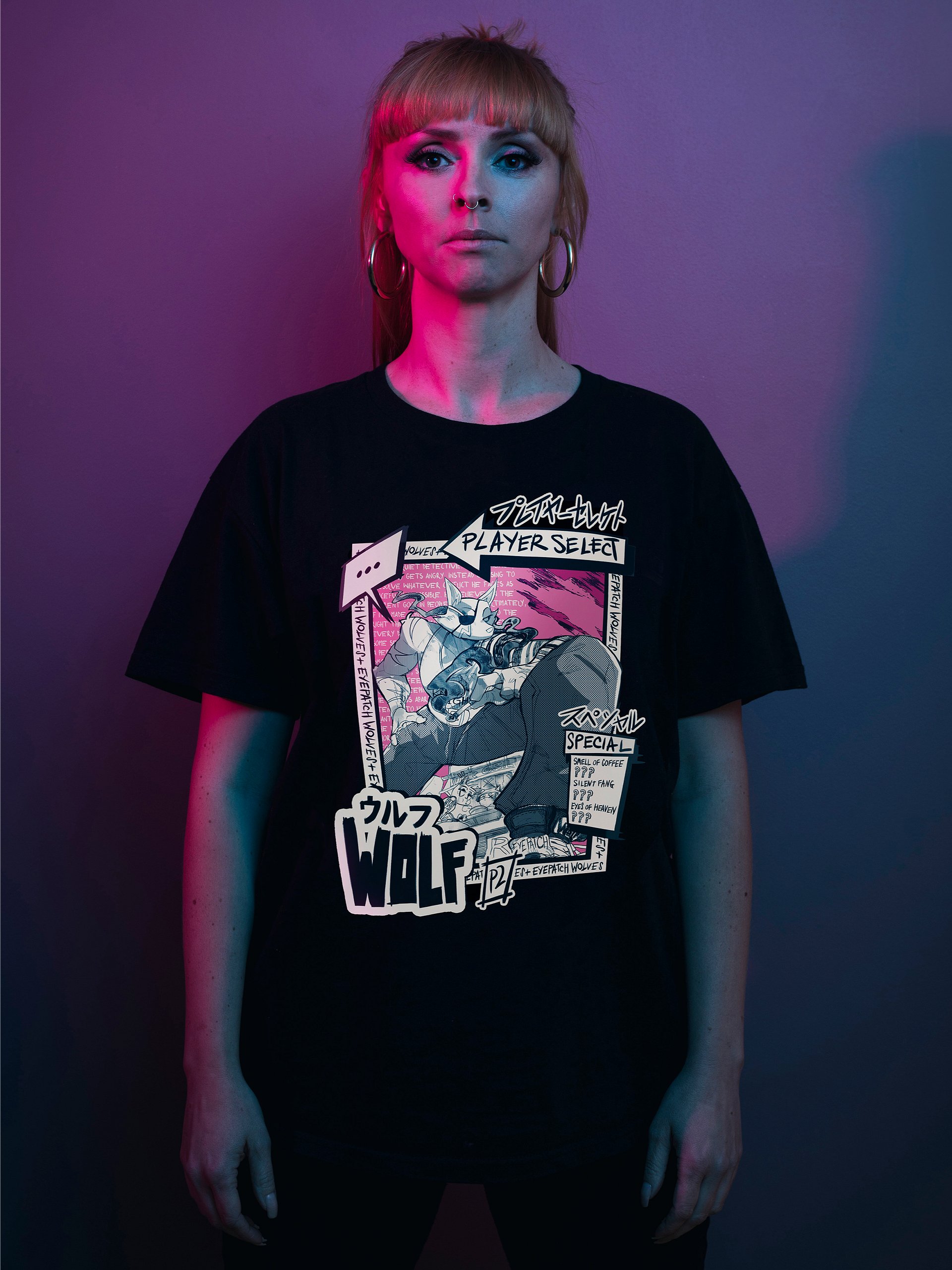 WOLF CHARACTER SELECT T-SHIRT product image (2)