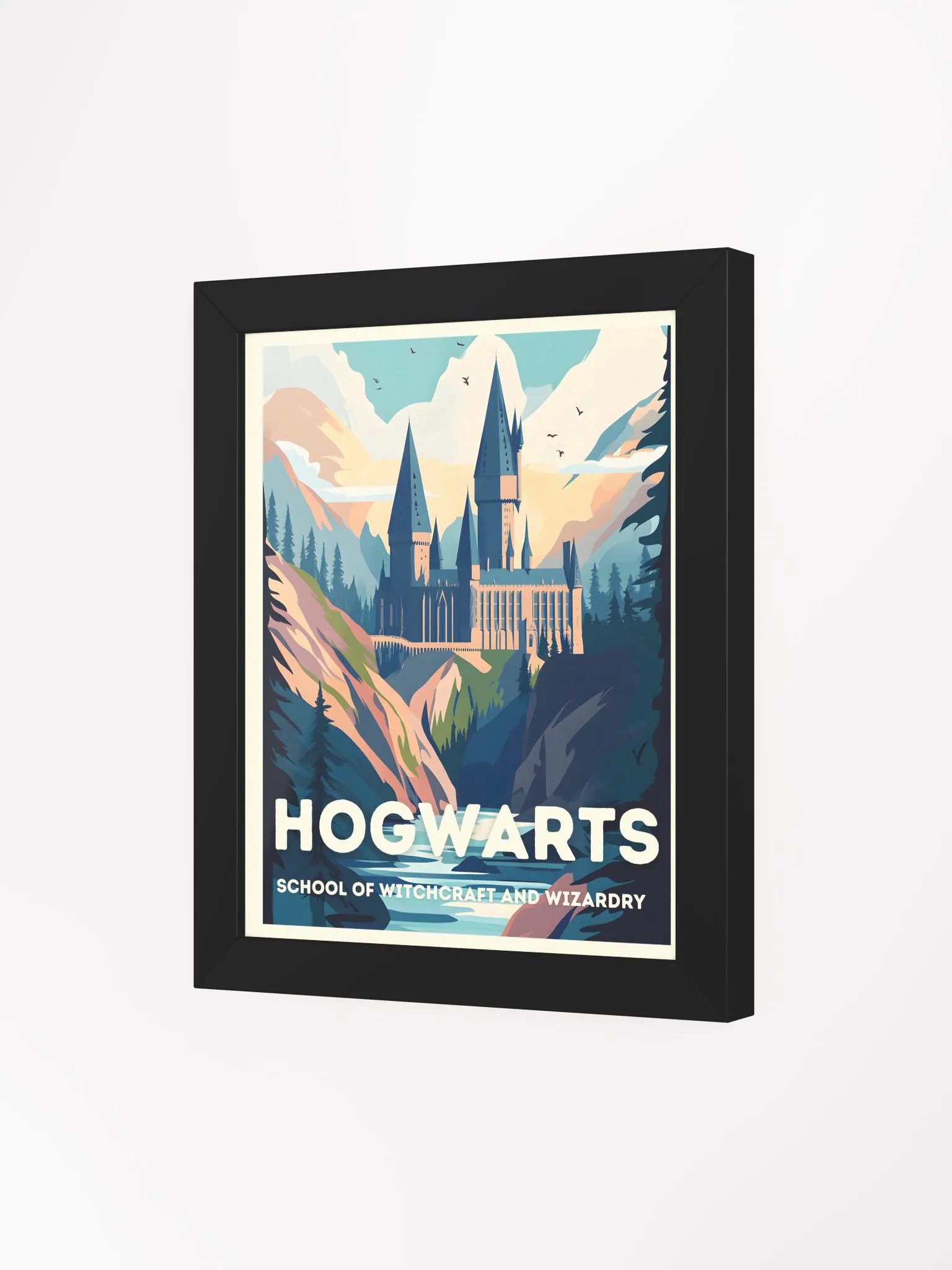 Magical School Vintage Travel Poster product image (3)