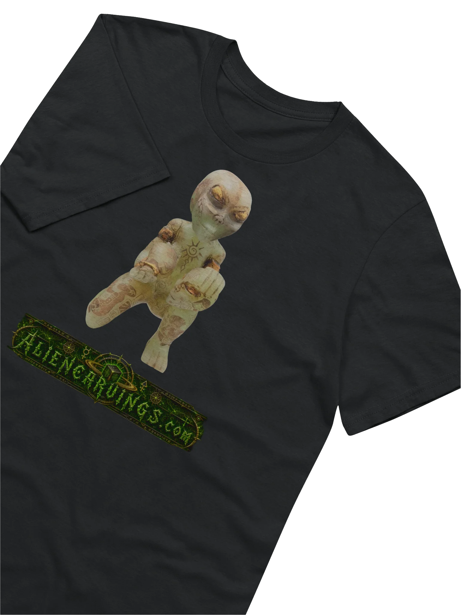 Green Calcite Nephilim Idol T-Shirt product image (3)