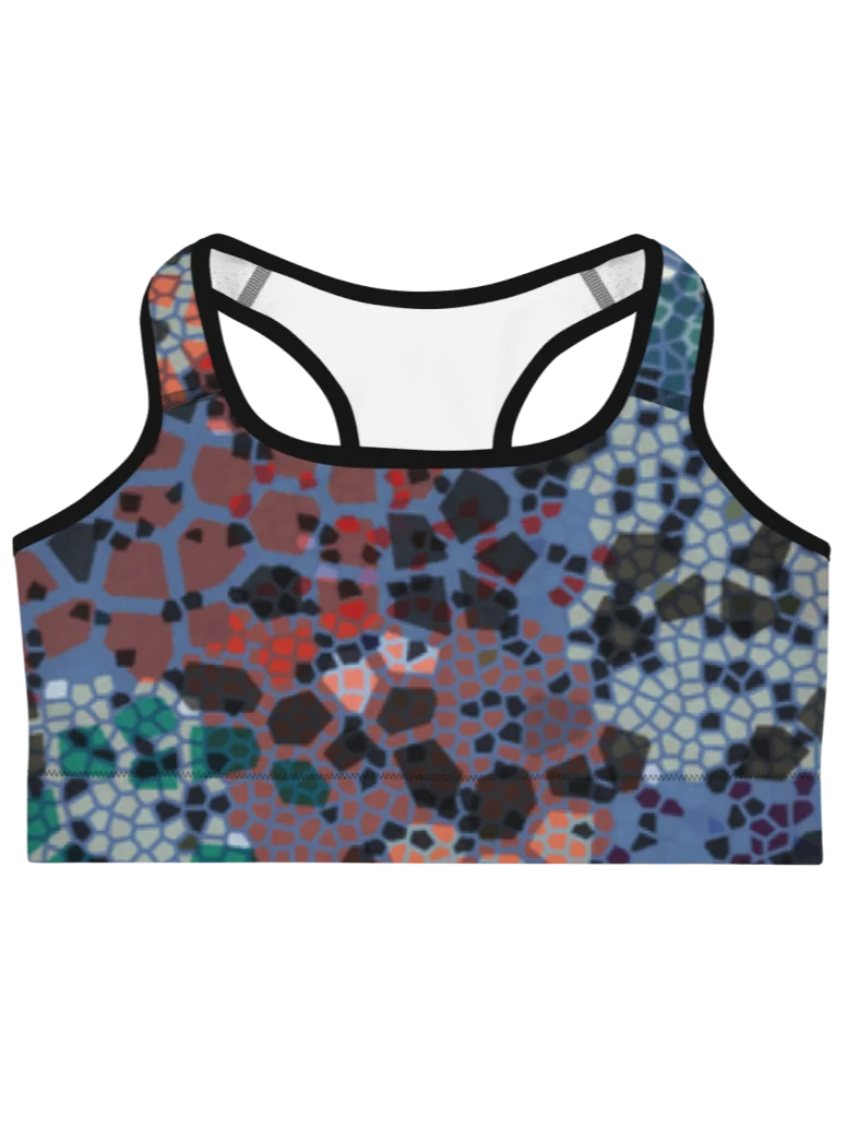 Stained glass Sports Bra product image (5)