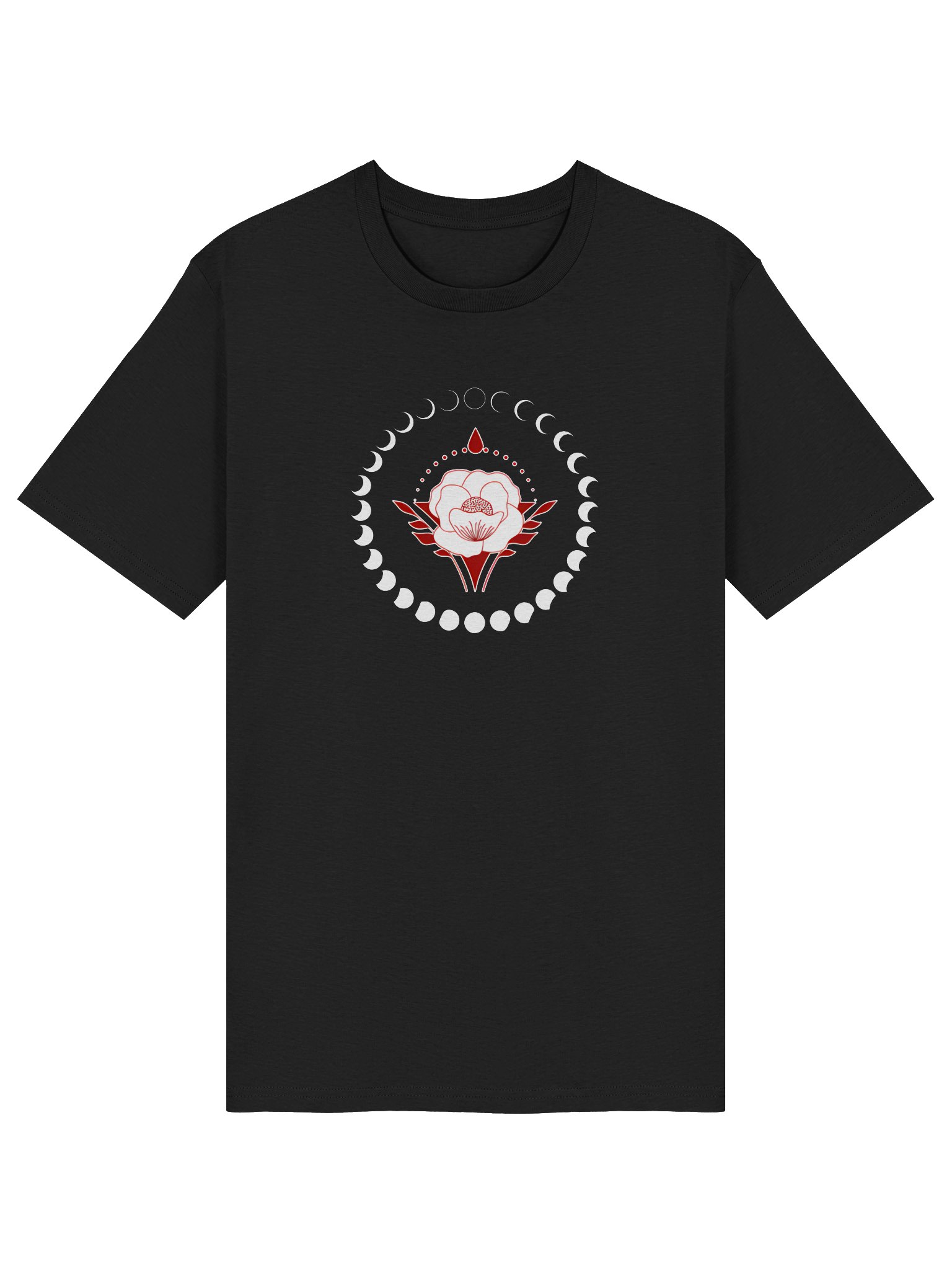 Organic Cotton Mystic Dark Moon Blooming Rose product image (3)