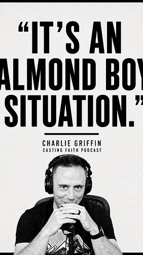 🎶 “I’m an Almond Boy…” 🎶

Yeah…

He accidentally said Almond Boy instead of Almond Joy and now it’s become a whole thing 💀😂

...