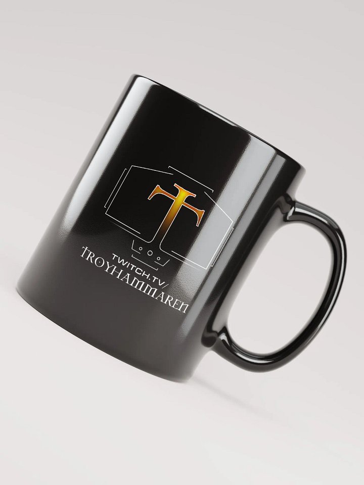 Black Mug: URL-Logo product image (1)