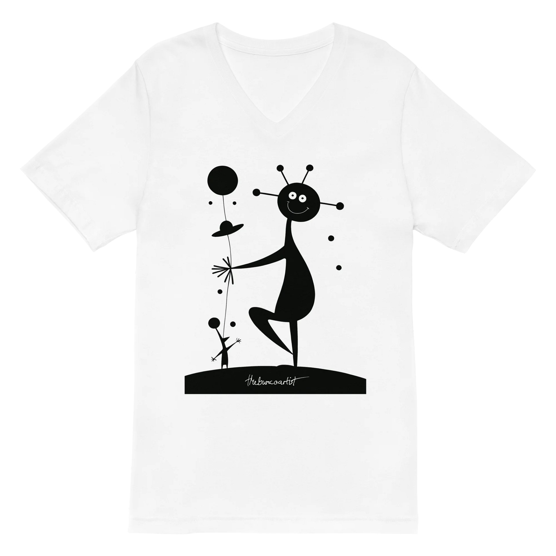 Bella+Canvas Short Sleeve V-Neck Jersey T-Shirt product image (1)