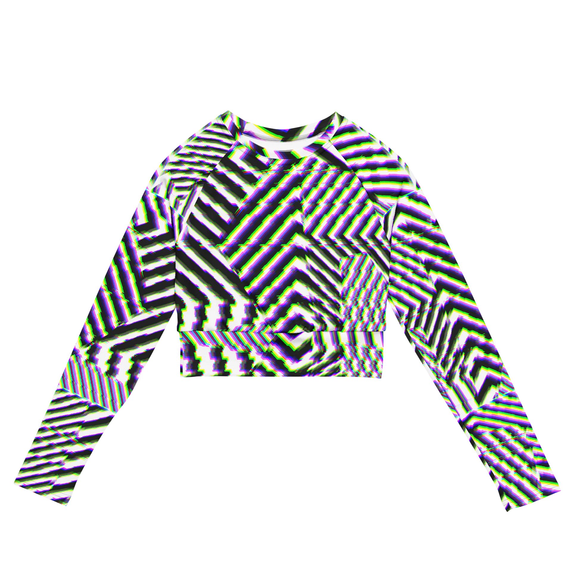 Razzle Dazzle - Long Sleeve Crop Top product image (2)