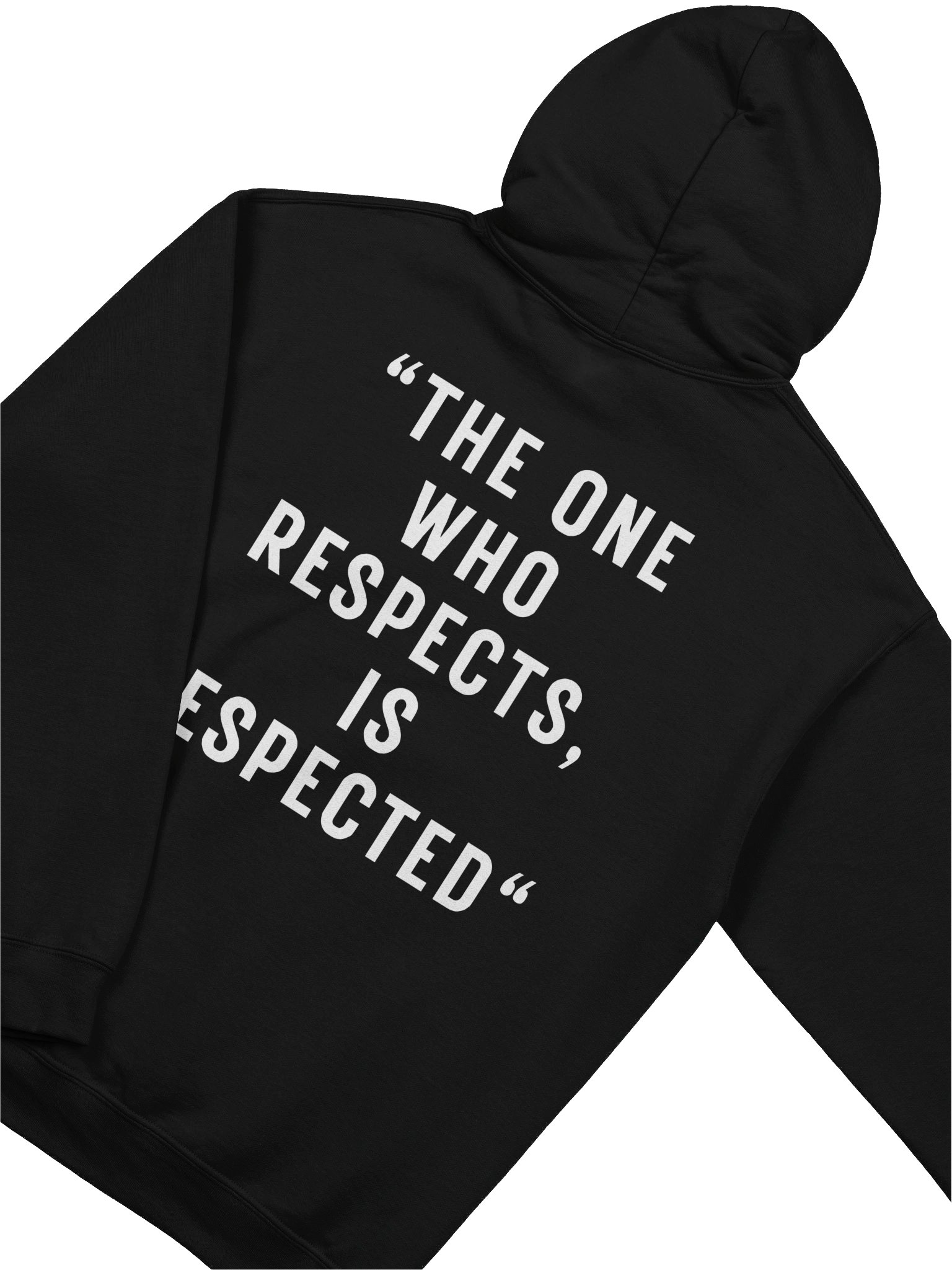 Black Respect Hoodie product image (5)