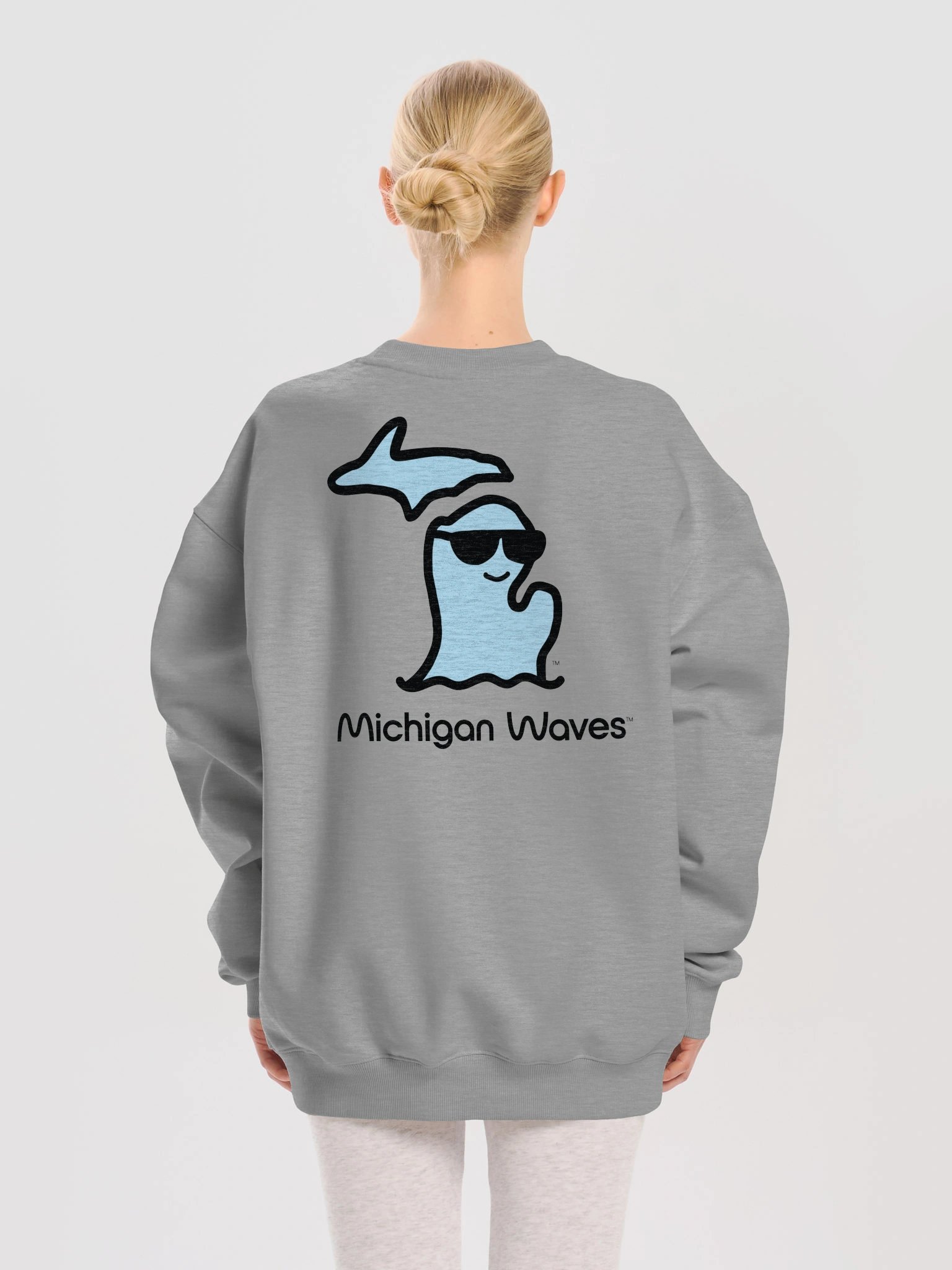 Michigan Waves™ French Terry Sweatshirt product image (1)