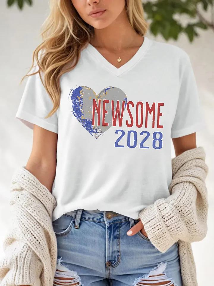 Newsome 2028 V Neck Tee product image (14)