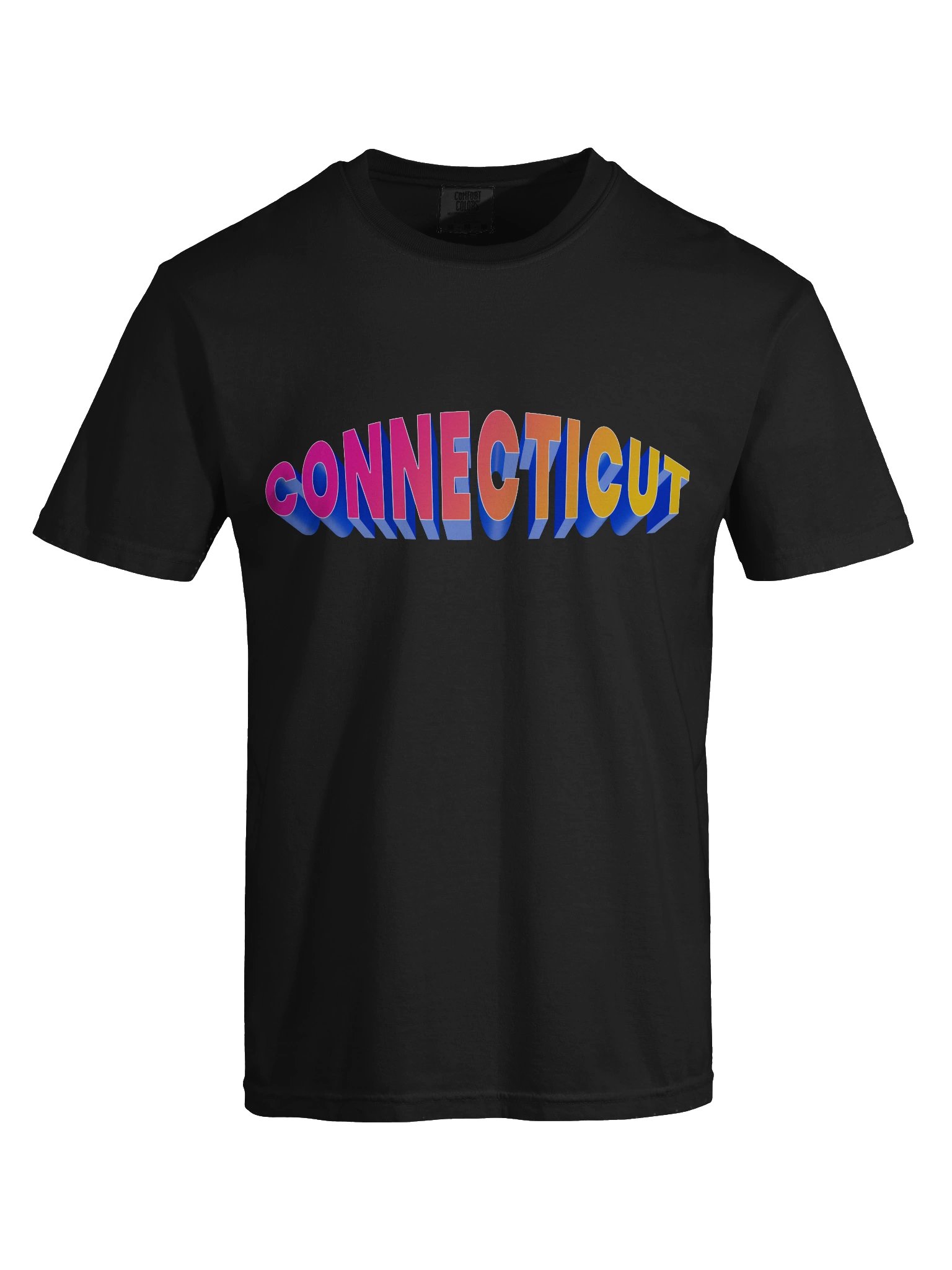 CONNECTICUT 3D Gradient Comfort Colors Heavyweight Tee product image (7)