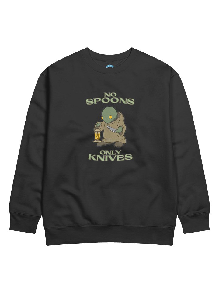 No spoons, only knives! Sweatshirt edition! product image (3)