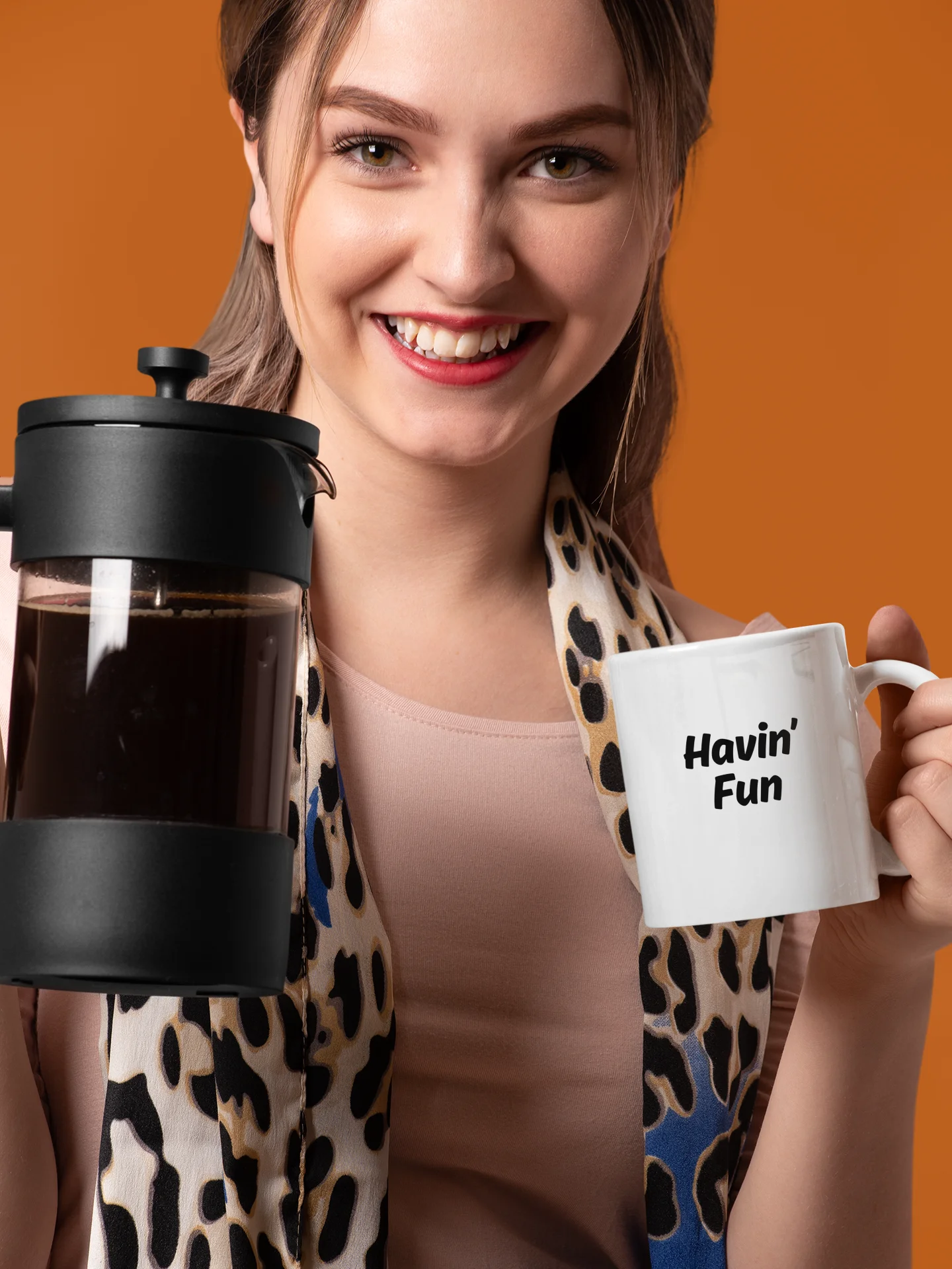 "Havin’ Fun" My Vibe Ceramic Mug product image (1)