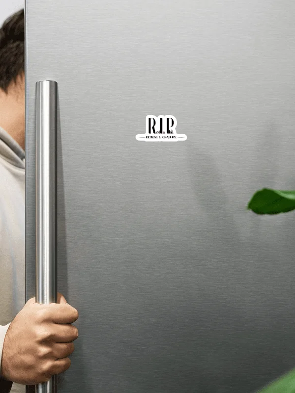 RIP Minimalist Logo Magnets product image (4)