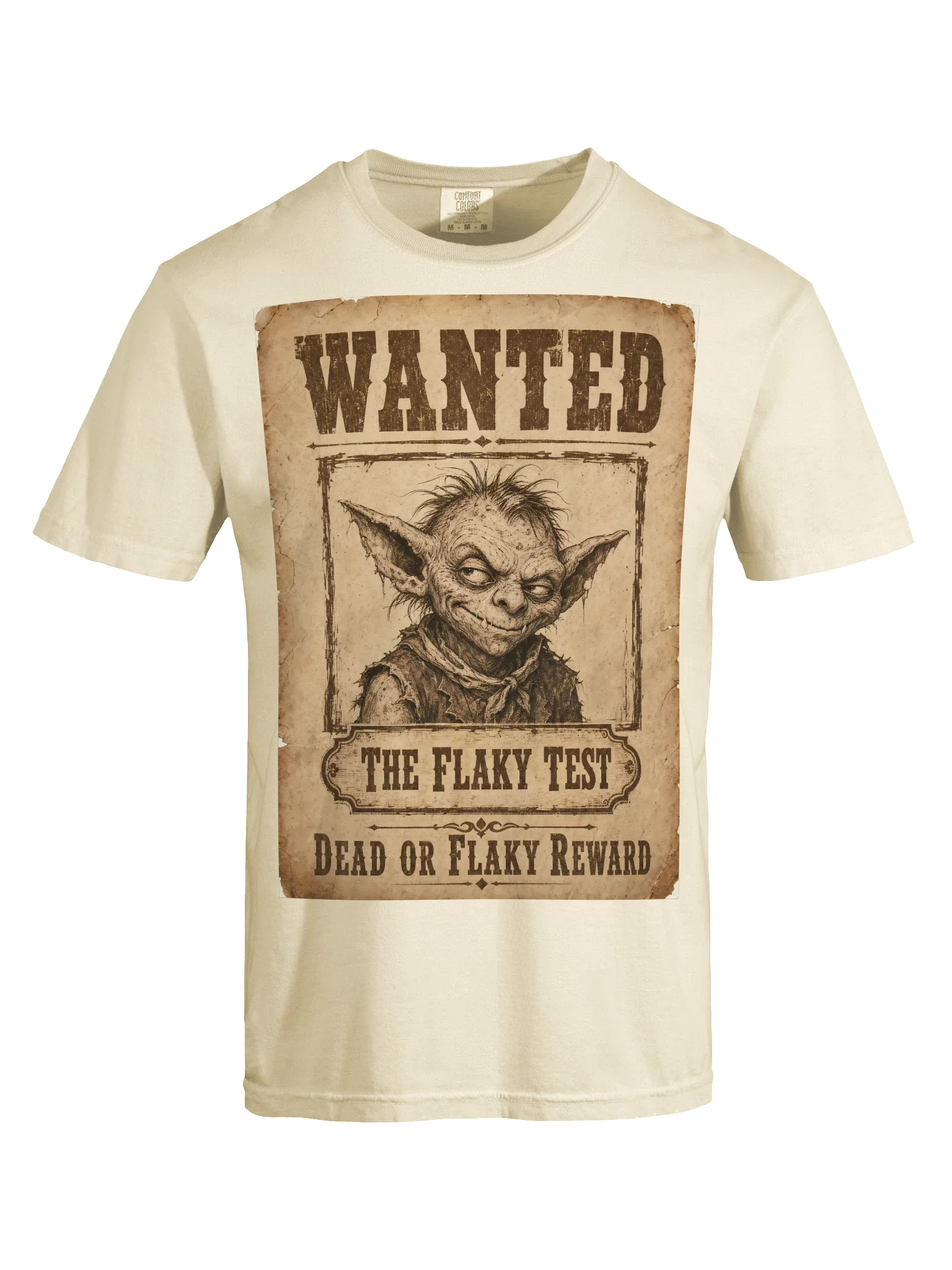 Wanted The Flaky Test Tee — view 5