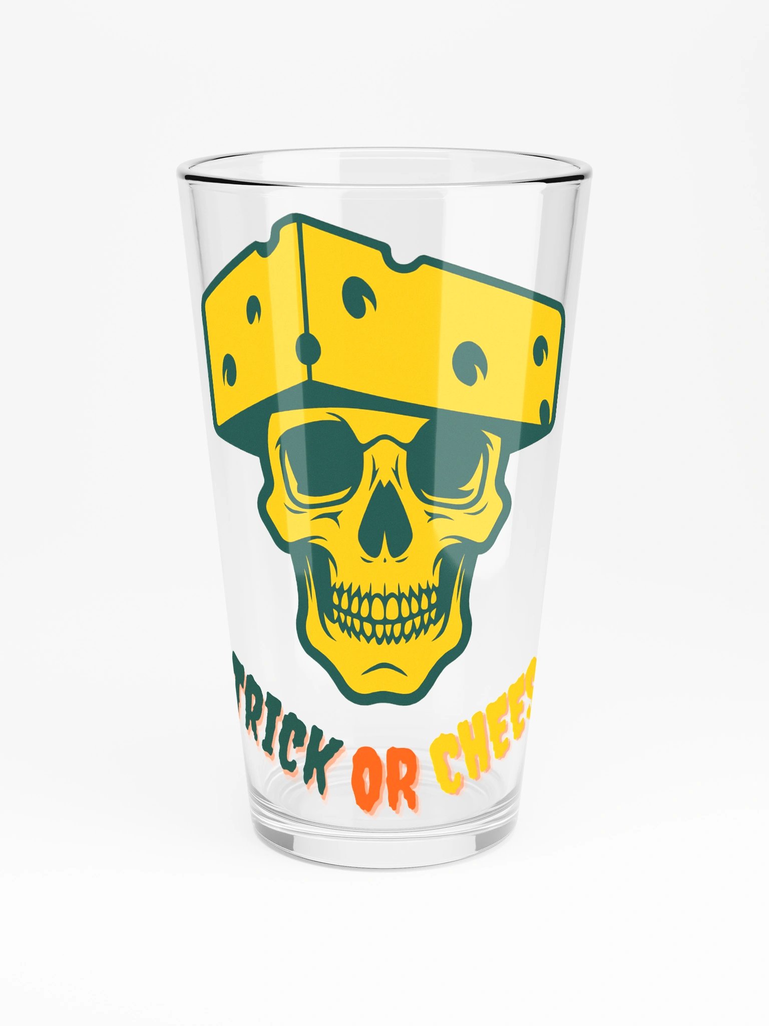 Trick or Cheese Shaker Pint Glass product image (3)