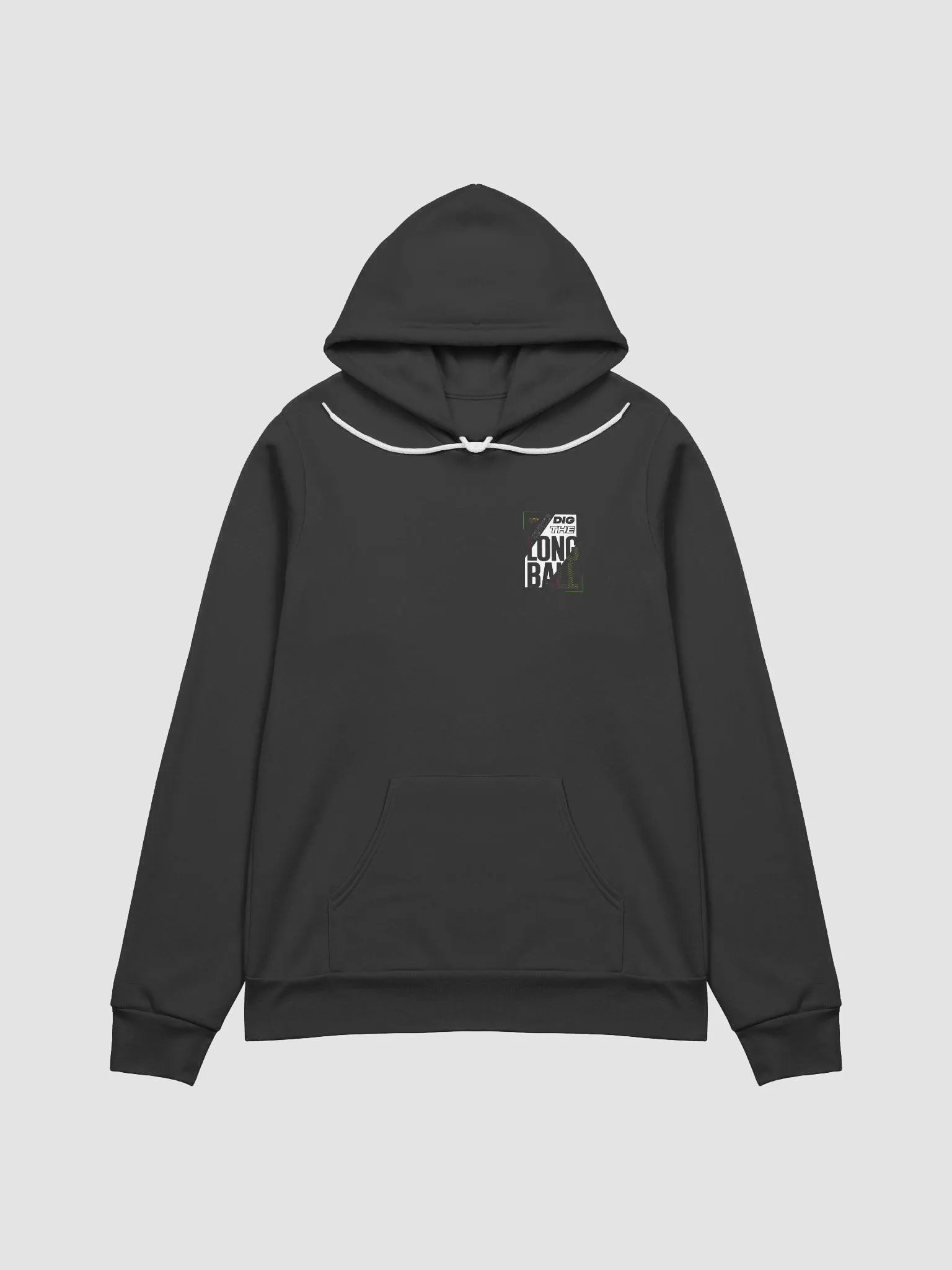 Chicks Dig The Long Ball Hoodie (White Strings) product image (2)