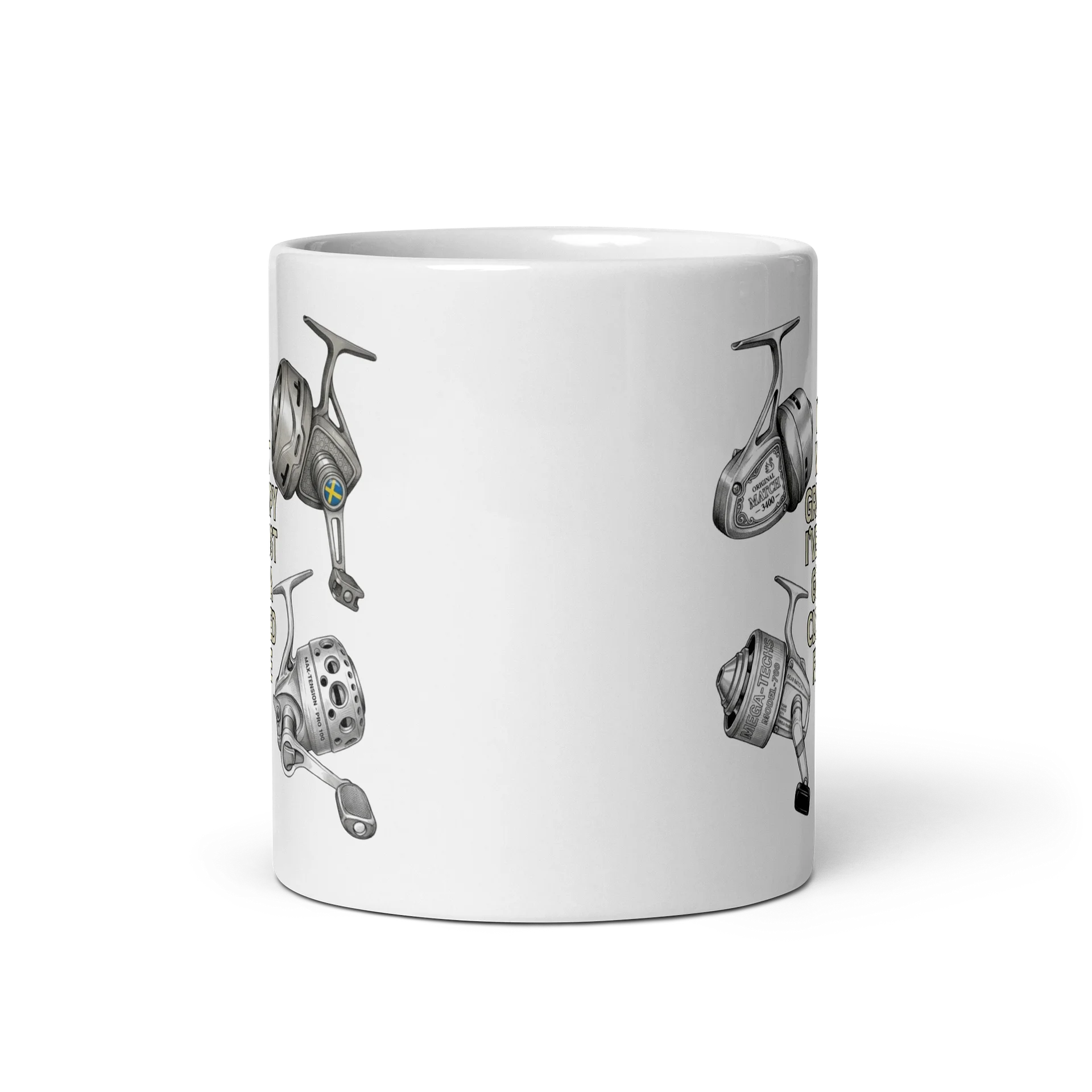 "I'm Not Grumpy" Closed Face Reel Mug product image (4)