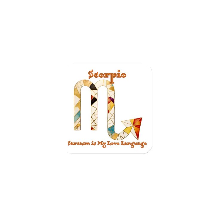 Scorpio & Sarcasm Magnet product image (1)