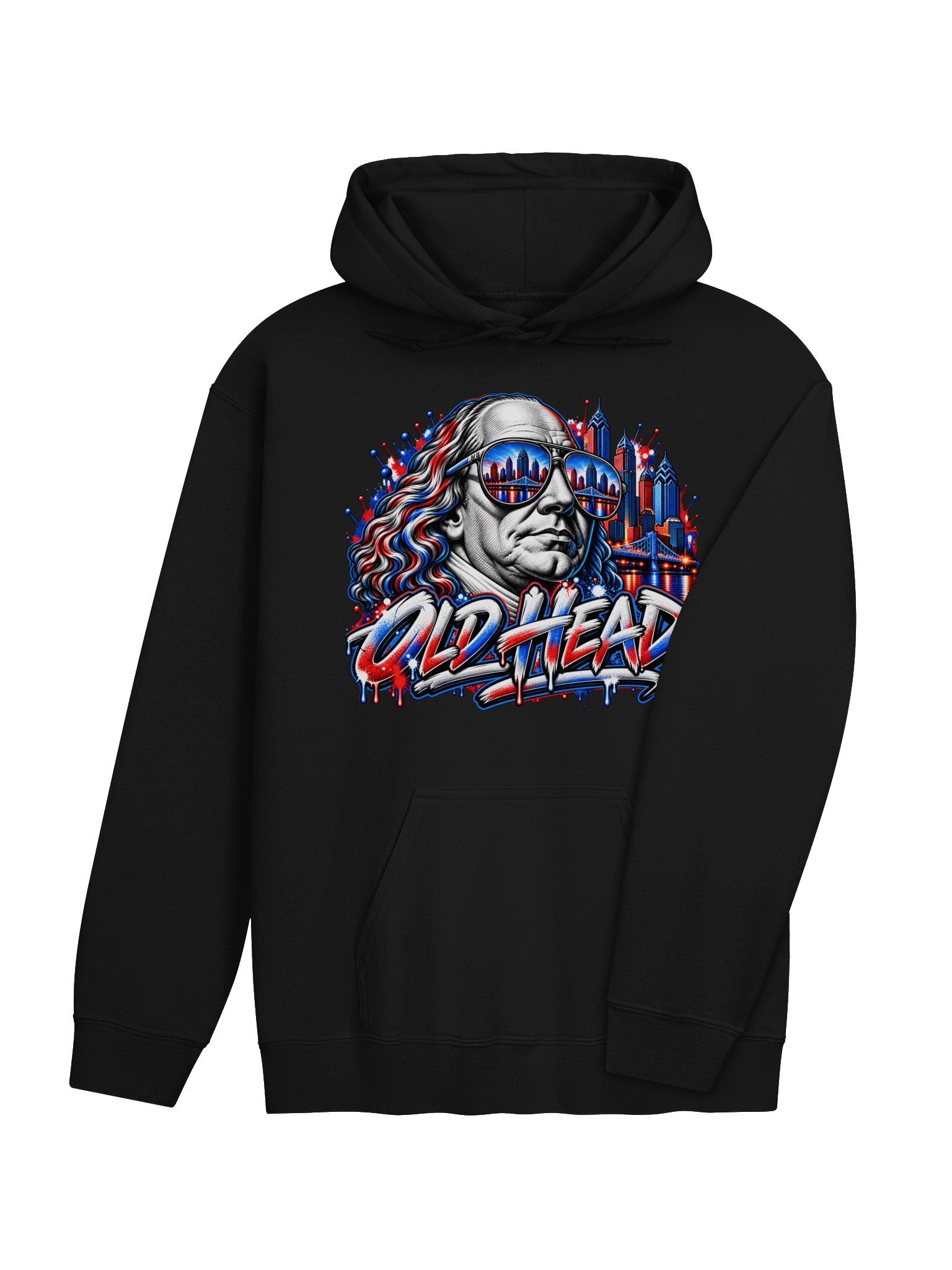 Philadelphia City Edition "Ben Franklin" Hoodie By Blacktop Brand product image (41)