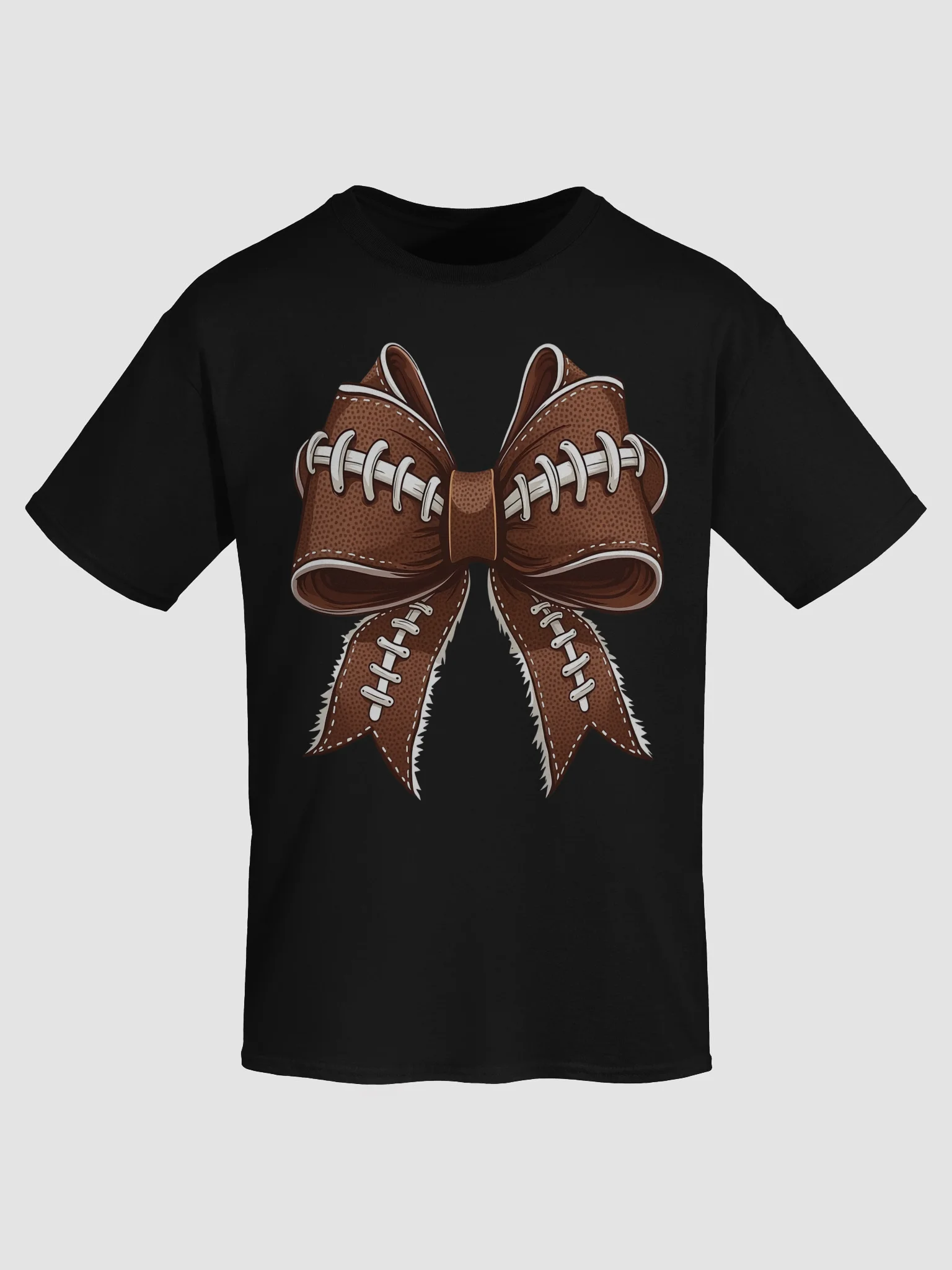 Football Stitched Bow Tee product image (83)