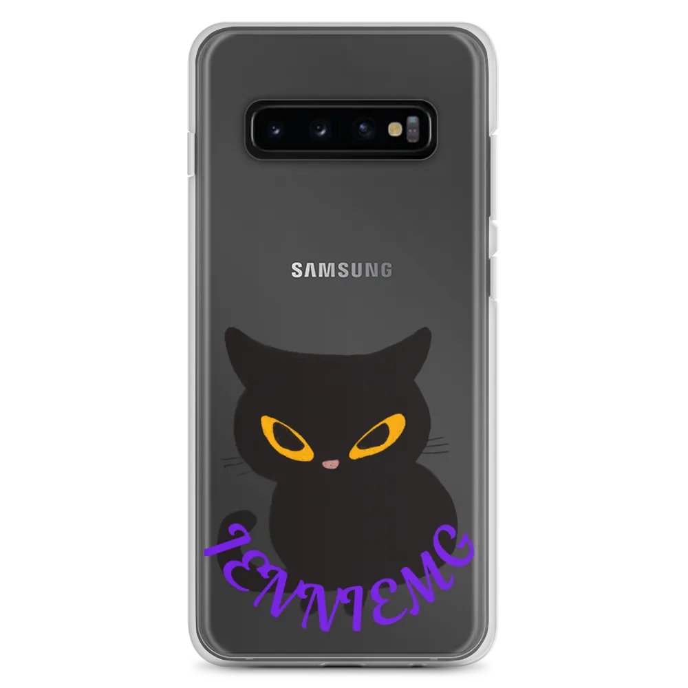 Angry Kitty Samsung® Clear Case product image (2)
