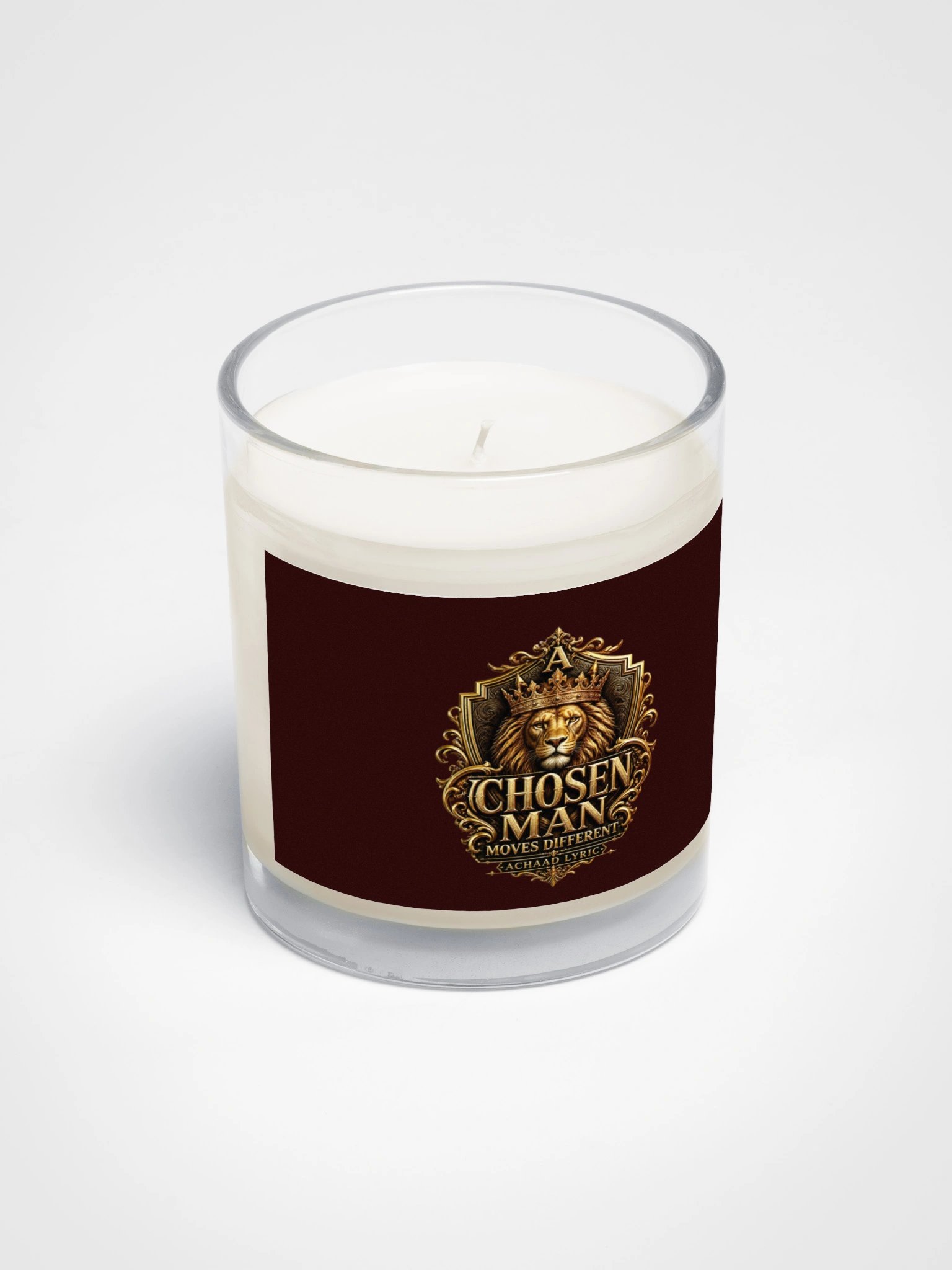 A Chosen Man Moves Different | Royal Burgundy Signature Candle product image (2)